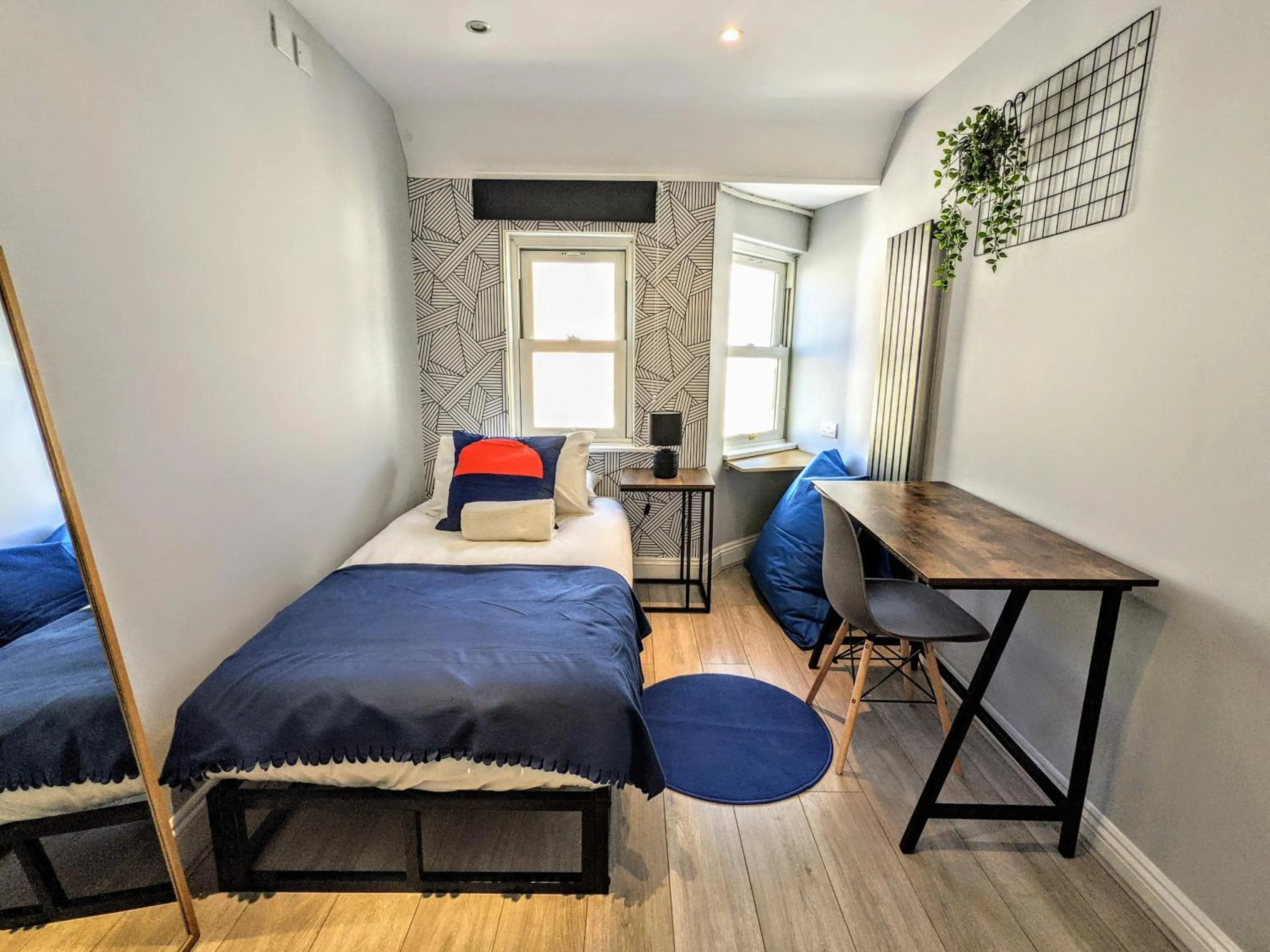 Bed in Saltwater Guest House