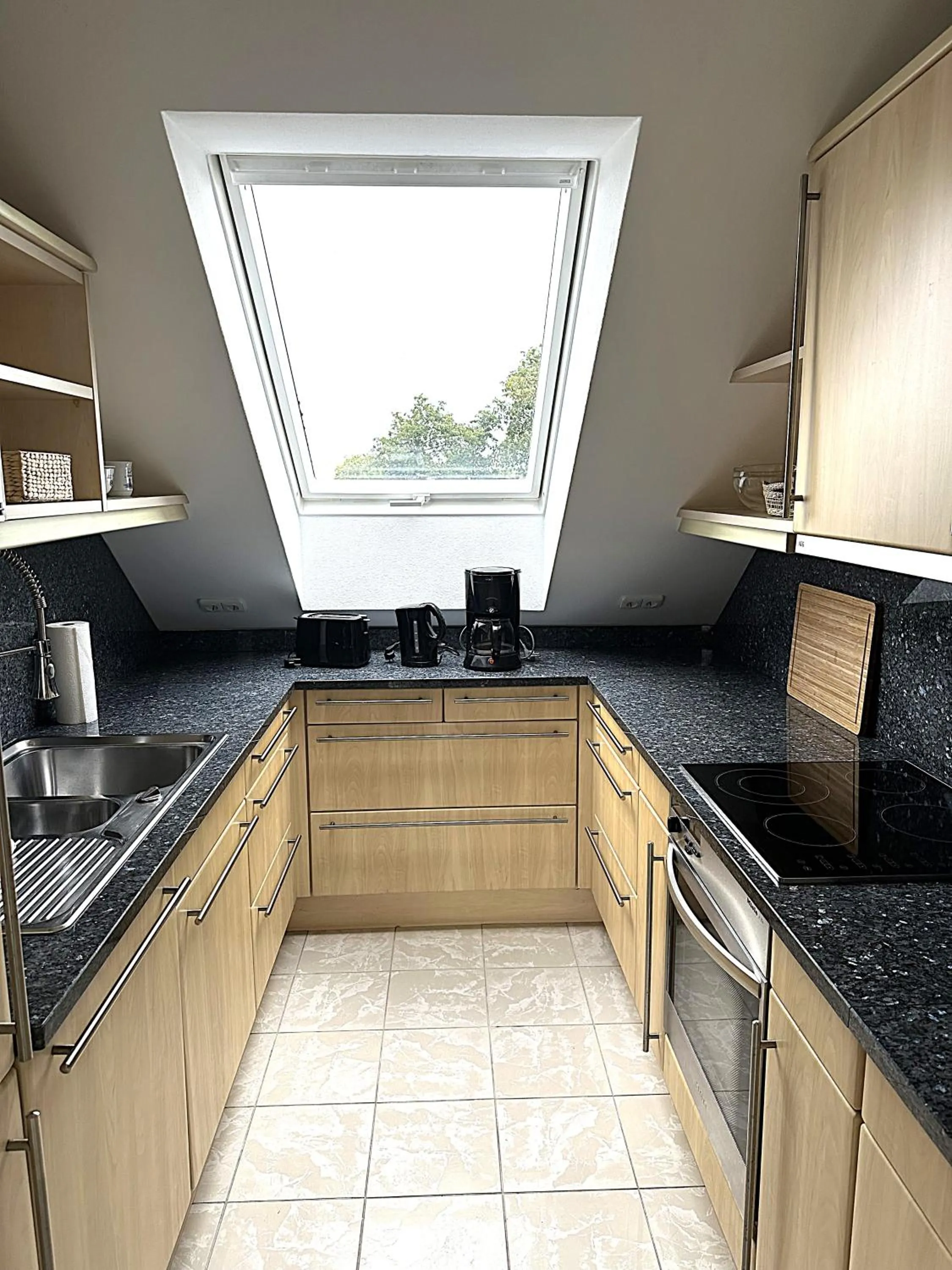 Kitchen or kitchenette in Hotel Twilling