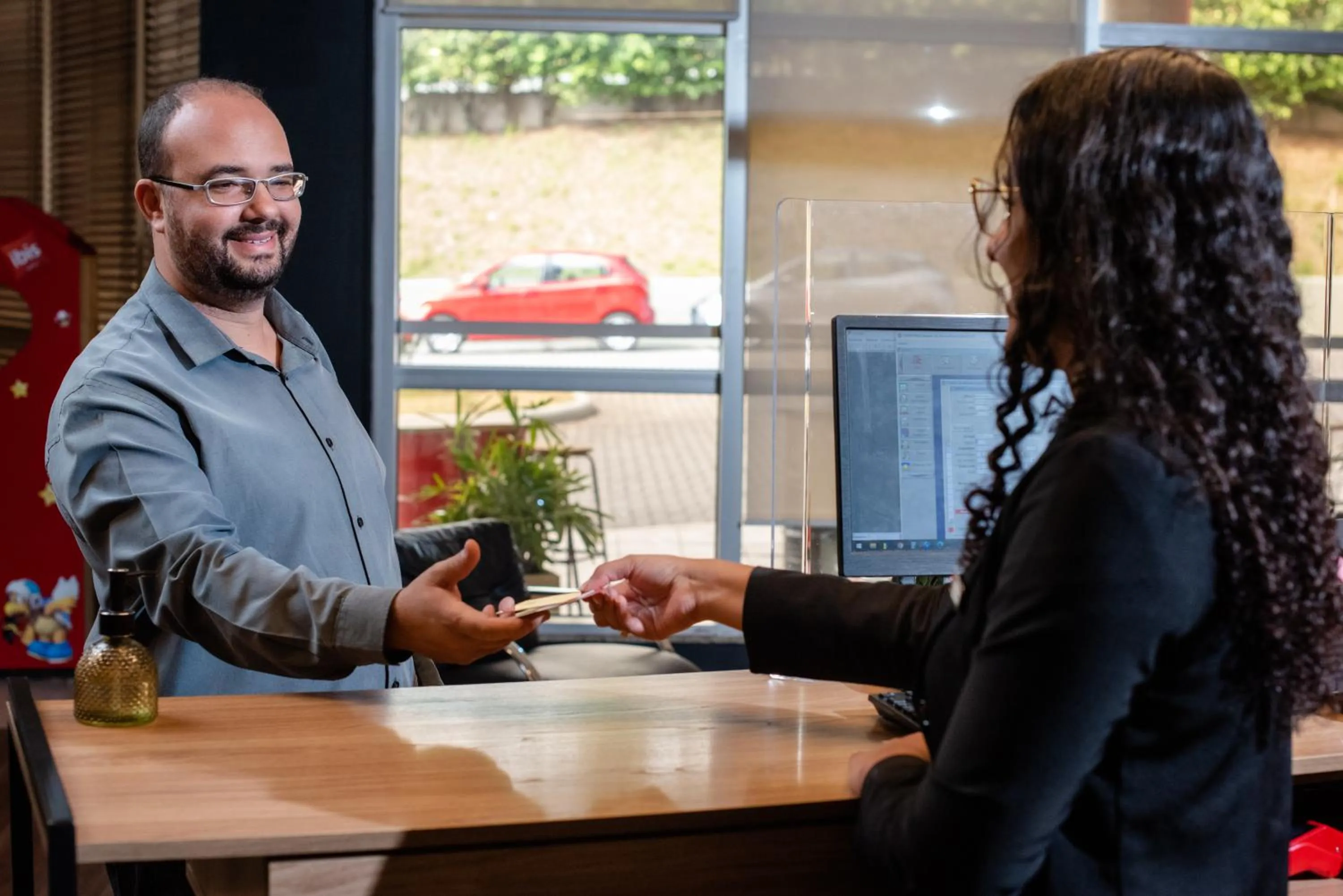 Lobby or reception in ibis Betim