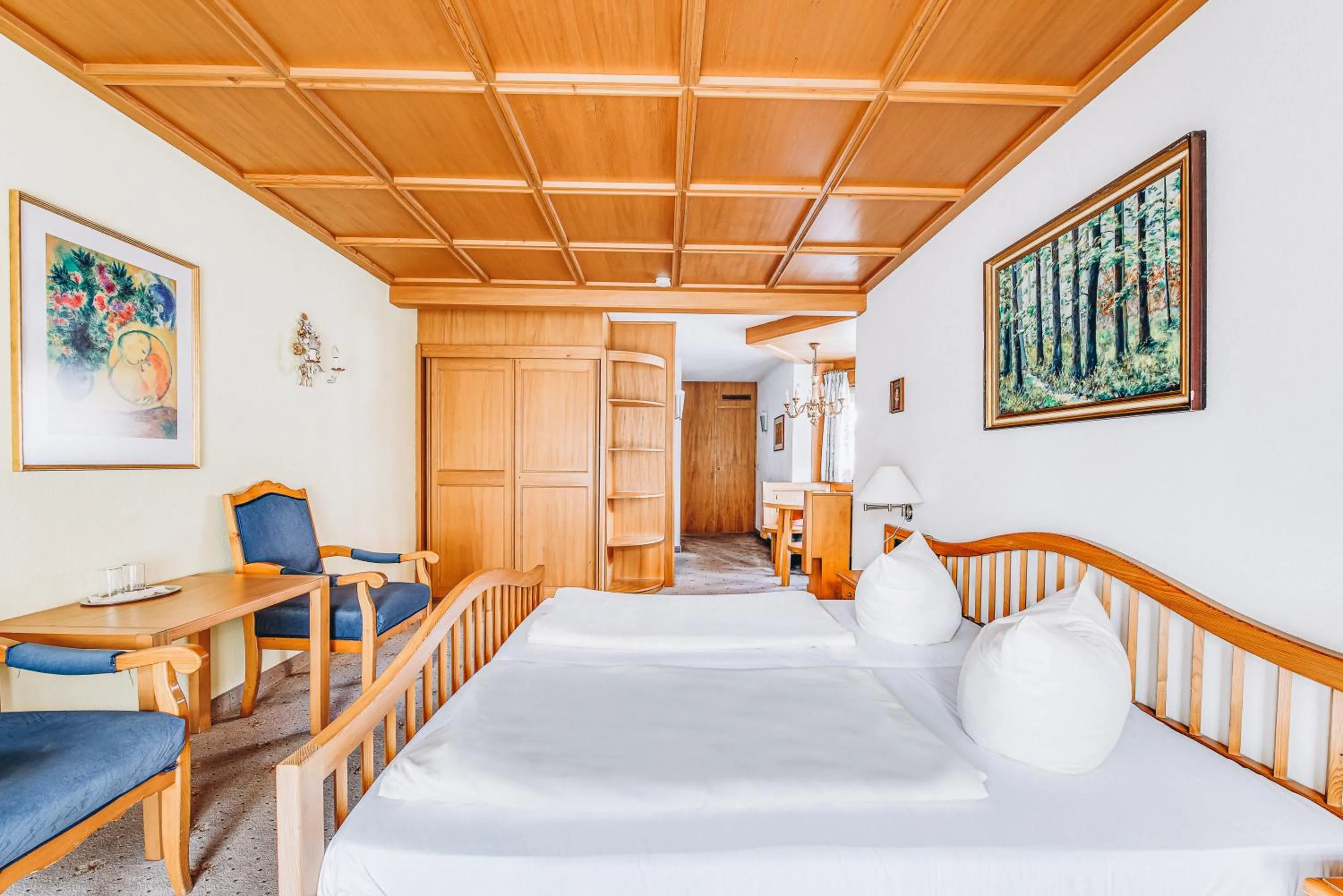 Bedroom, Bed in Hotel Garni Nuss