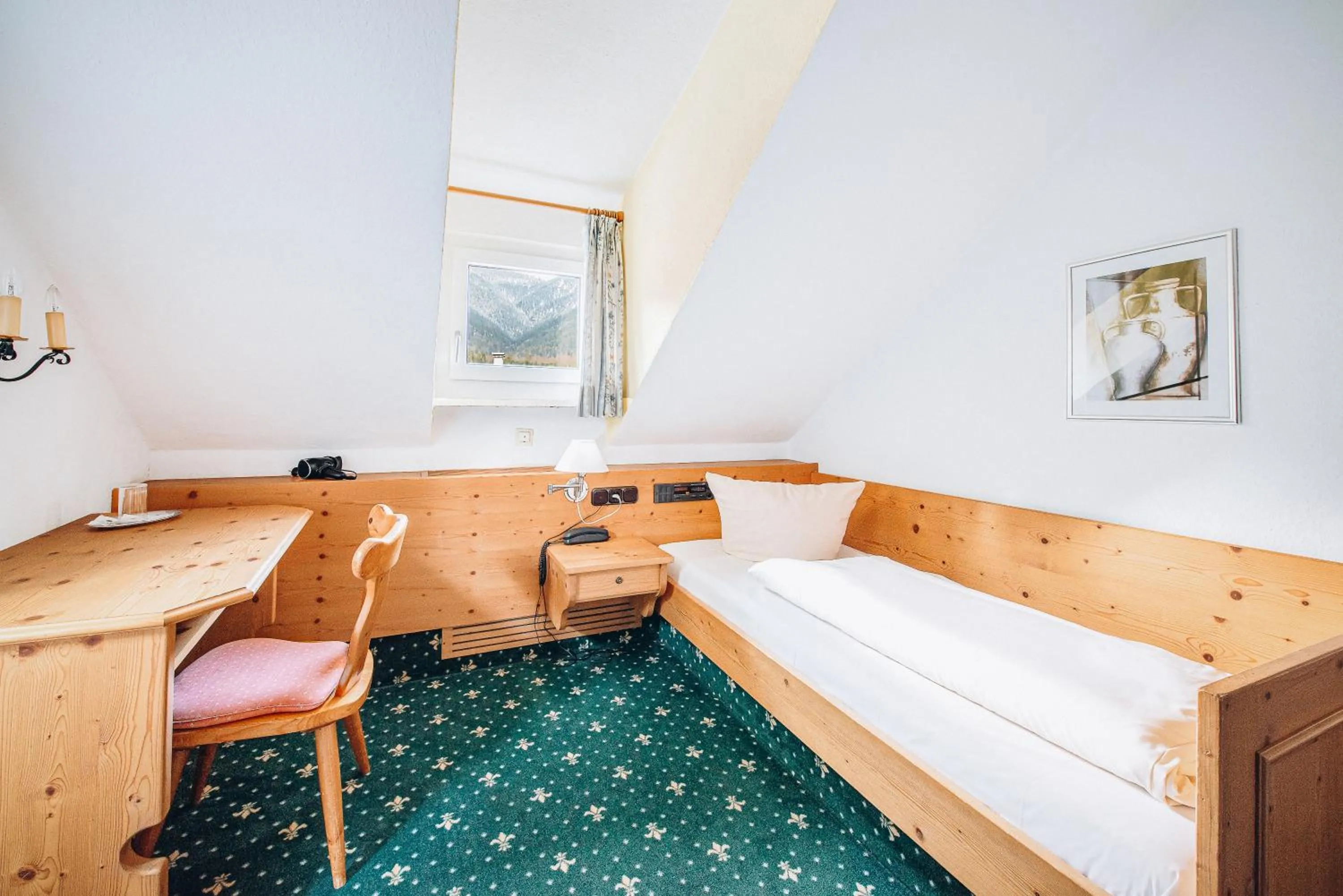 Bedroom, Bed in Hotel Garni Nuss