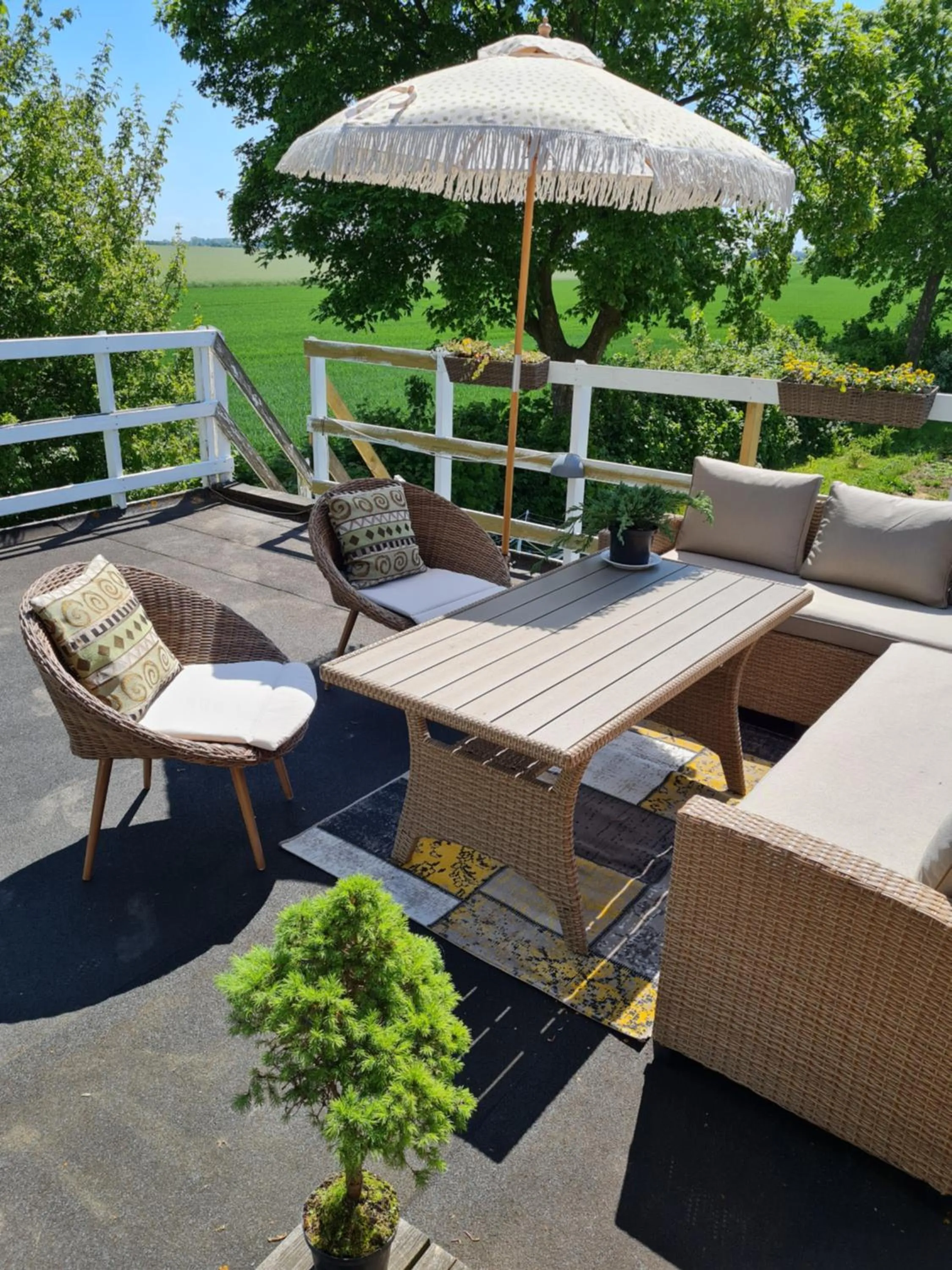 Balcony/Terrace in KirkeLy Bed and Breakfast