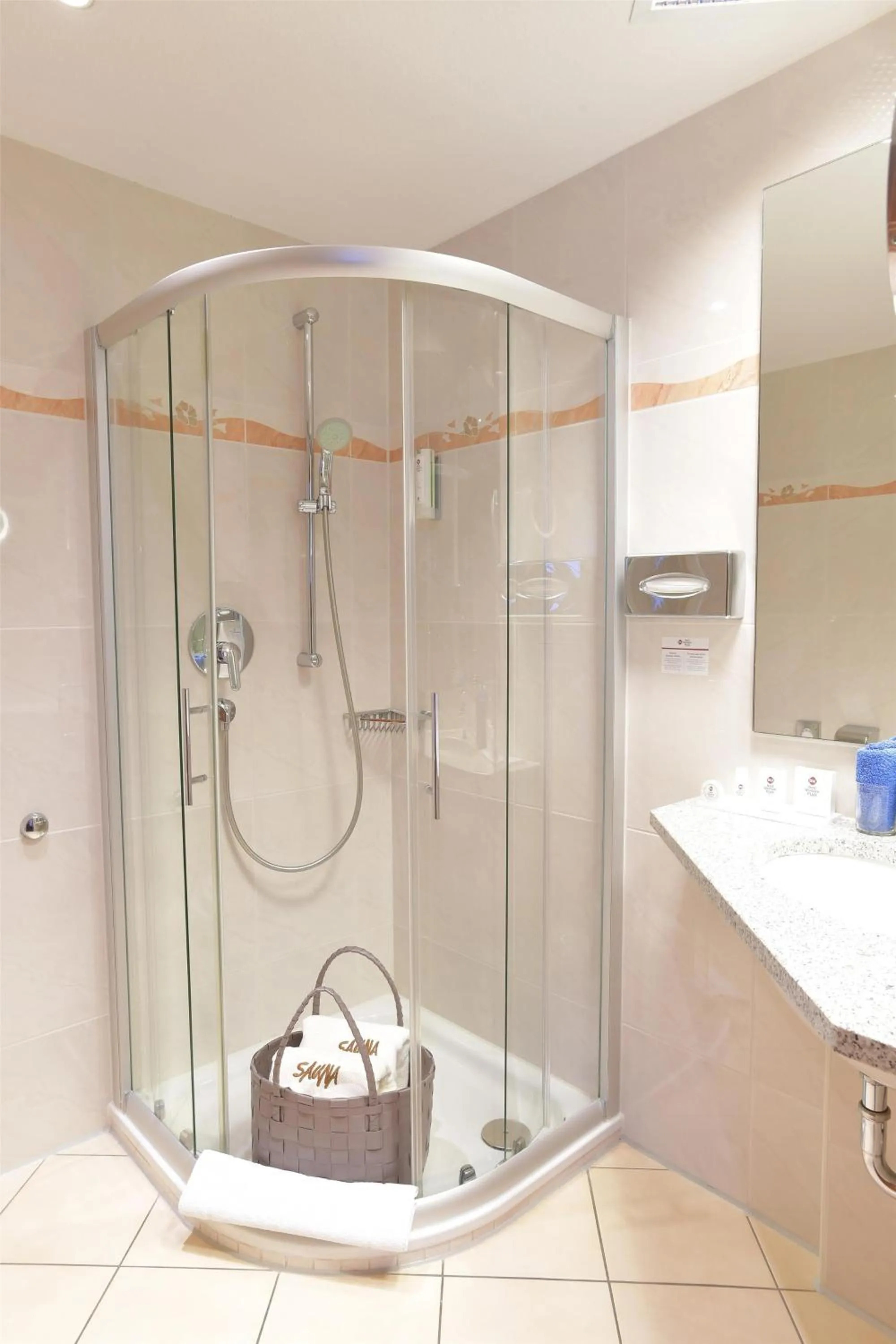 Bathroom in Alpenhof Oberstdorf Hotel & SPA, Signature Collection by BW