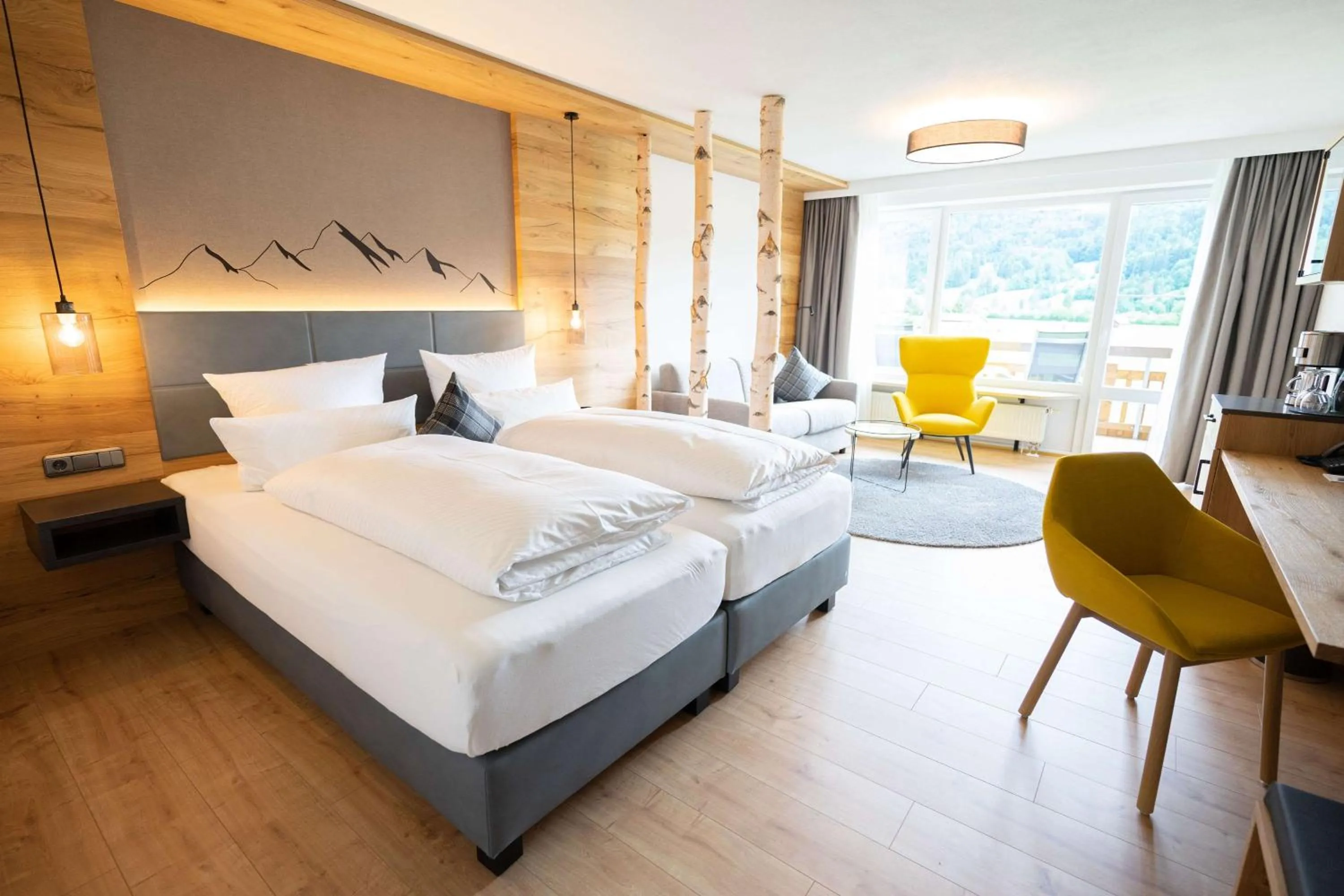 Bedroom, Bed in Alpenhof Oberstdorf Hotel & SPA, Signature Collection by BW