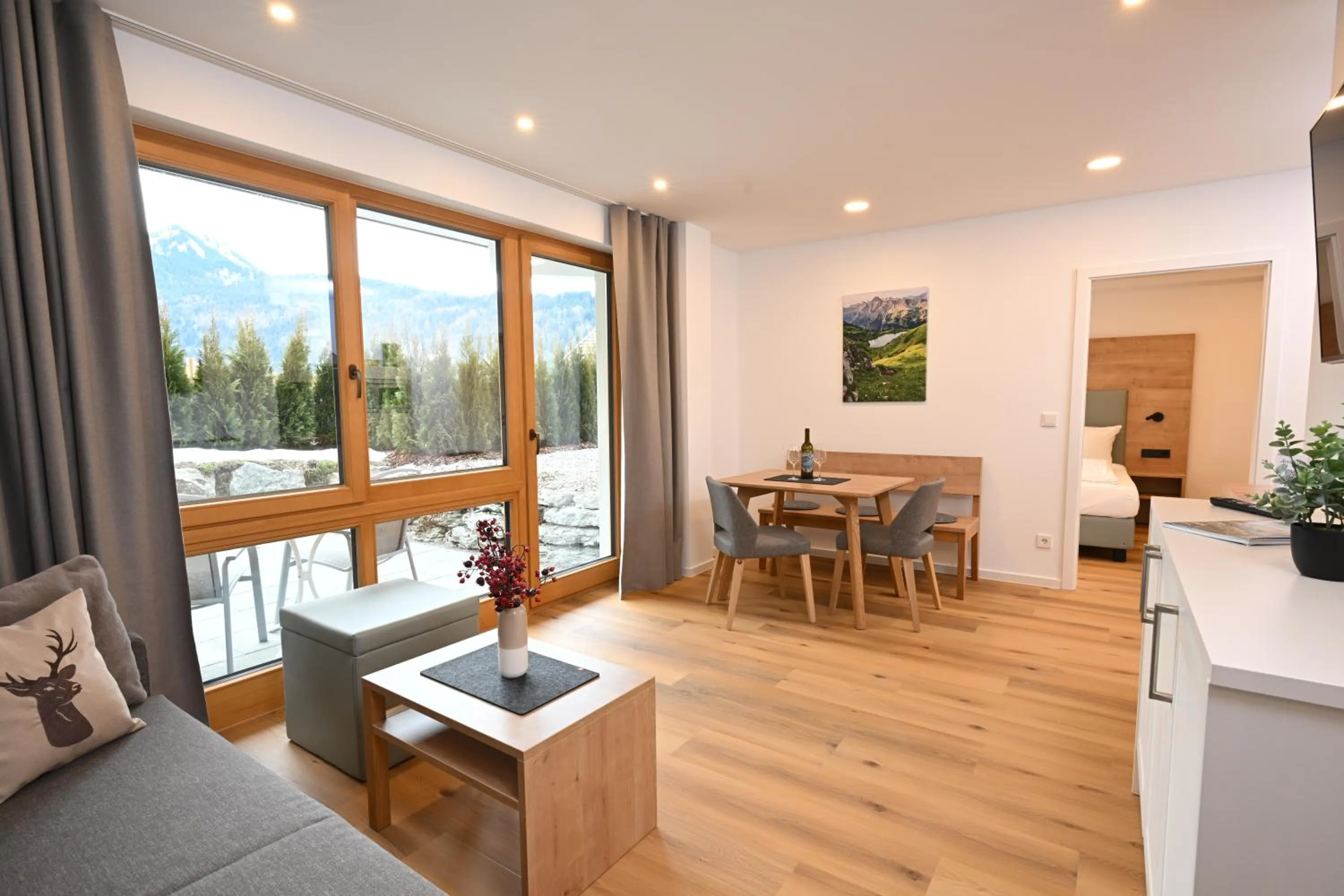 Living room in Alpenhof Oberstdorf Hotel & SPA, Signature Collection by BW