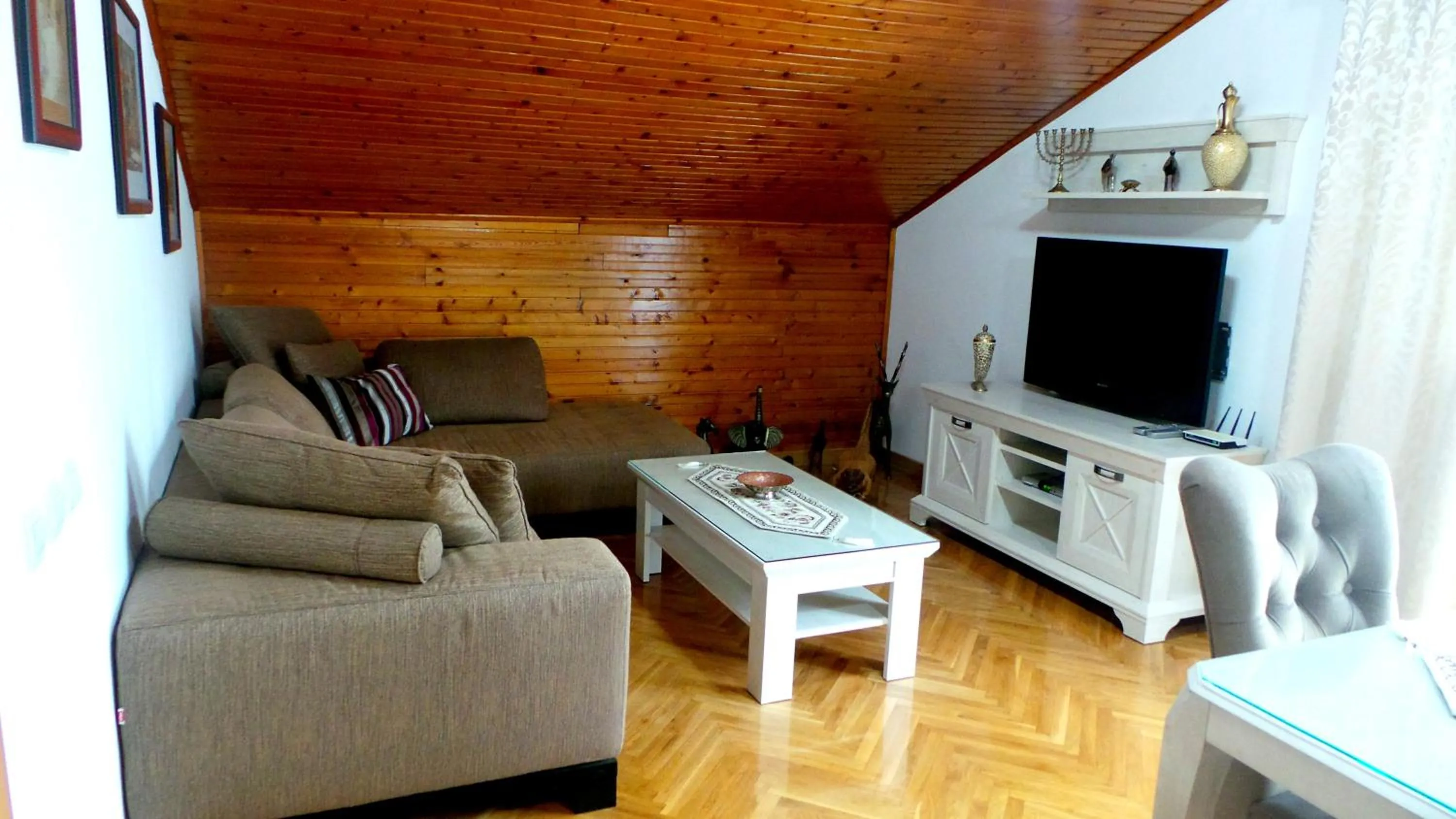 Living room in El Mar Apartments