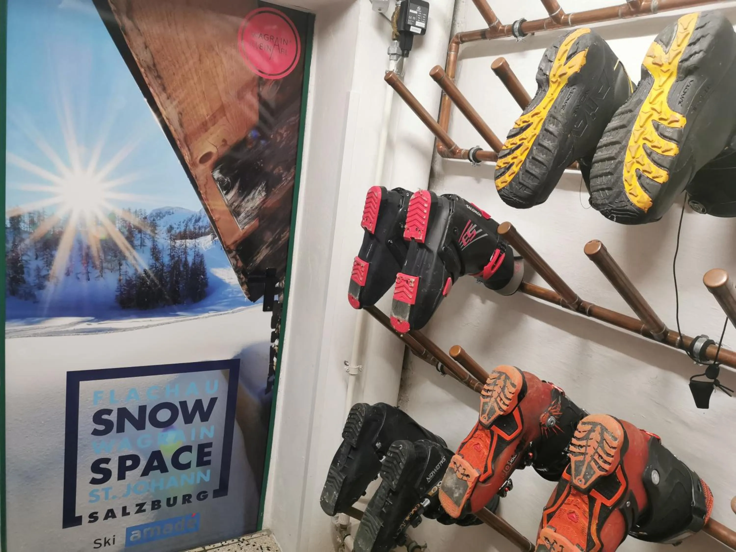 dryer in Hotelpension Oberauer Wagrain