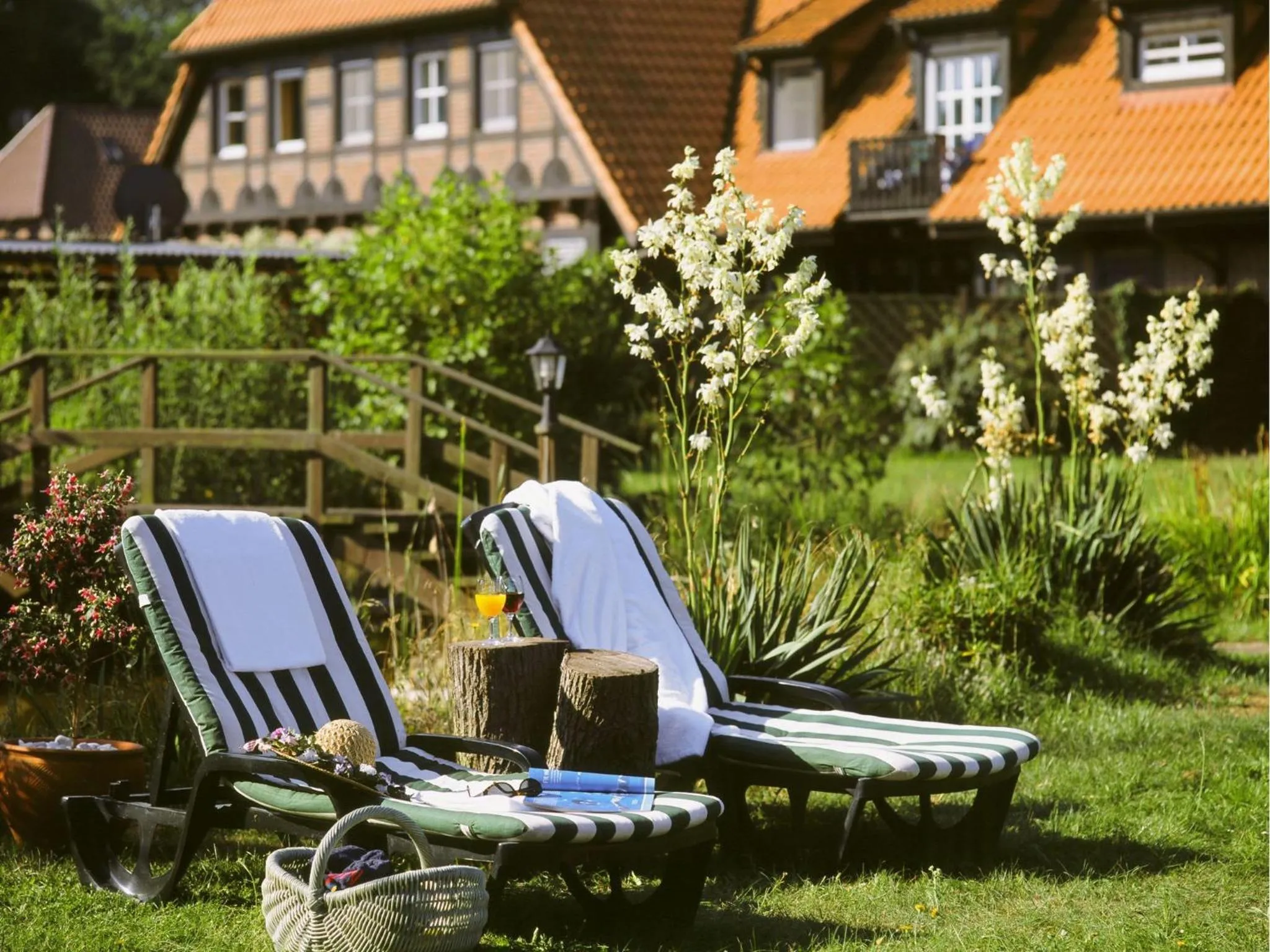 Garden in Hotel Seewisch