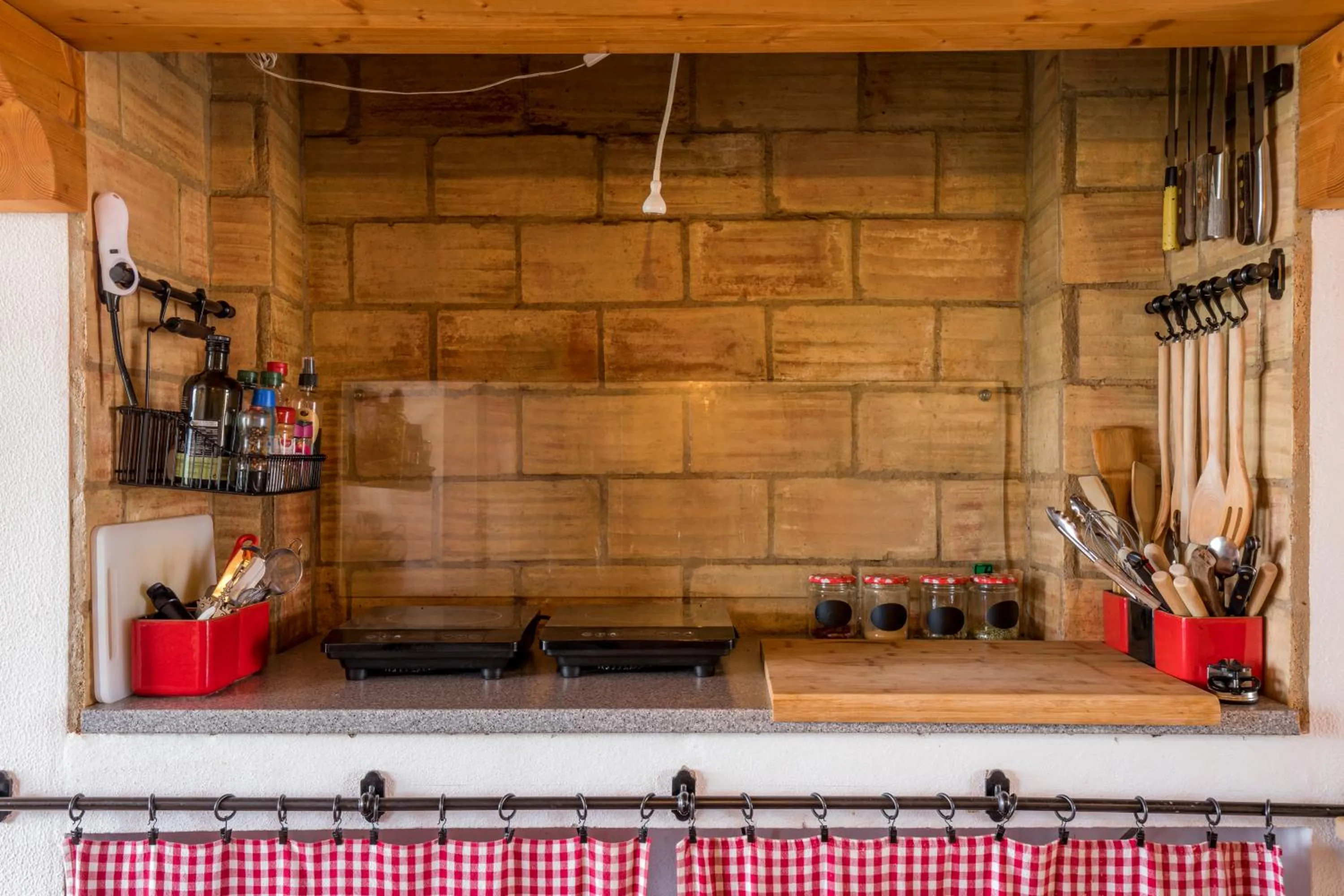 Communal kitchen in Herdade Quinta Natura Turismo Rural