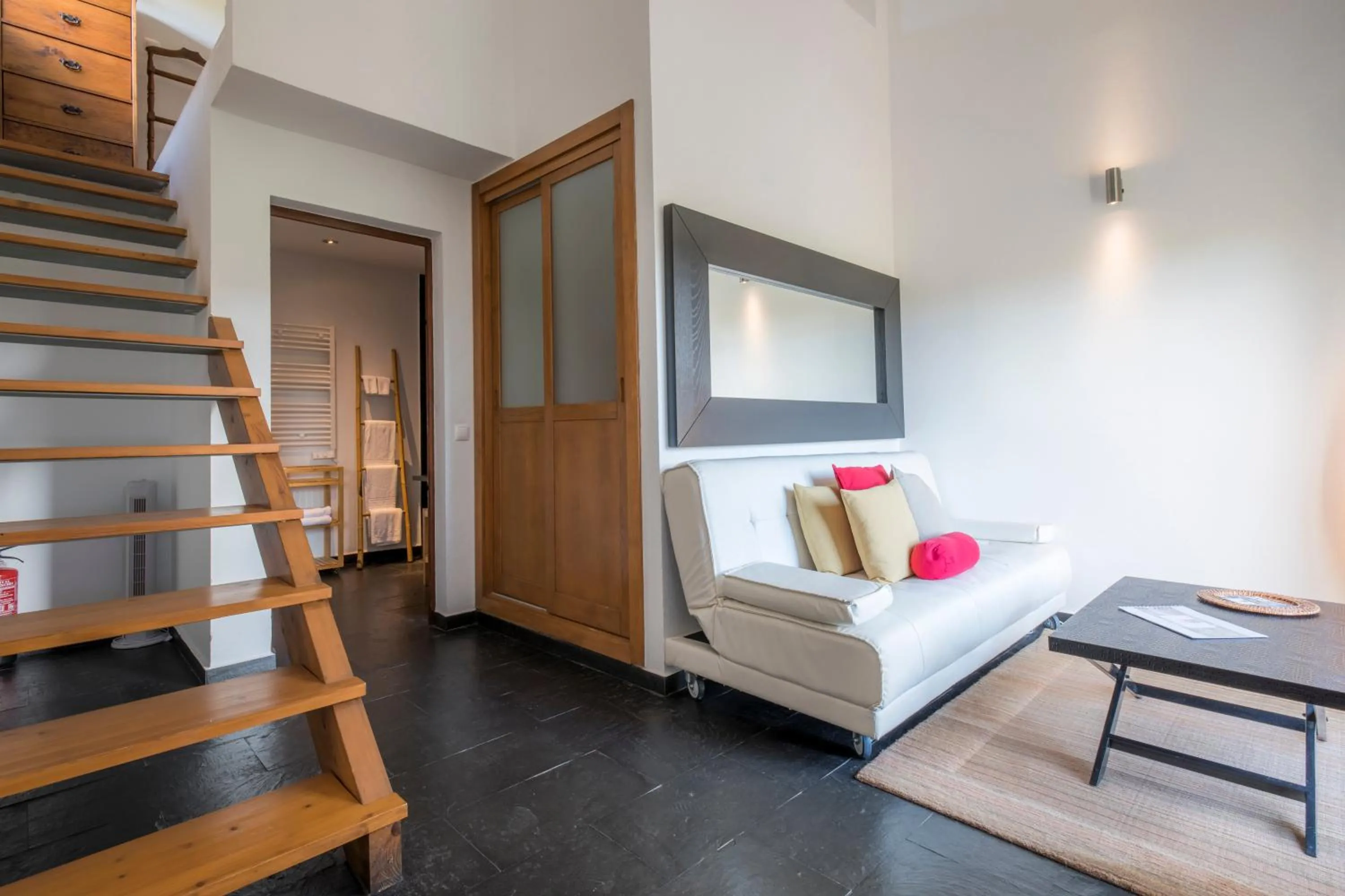 Seating area, Bed in Herdade Quinta Natura Turismo Rural