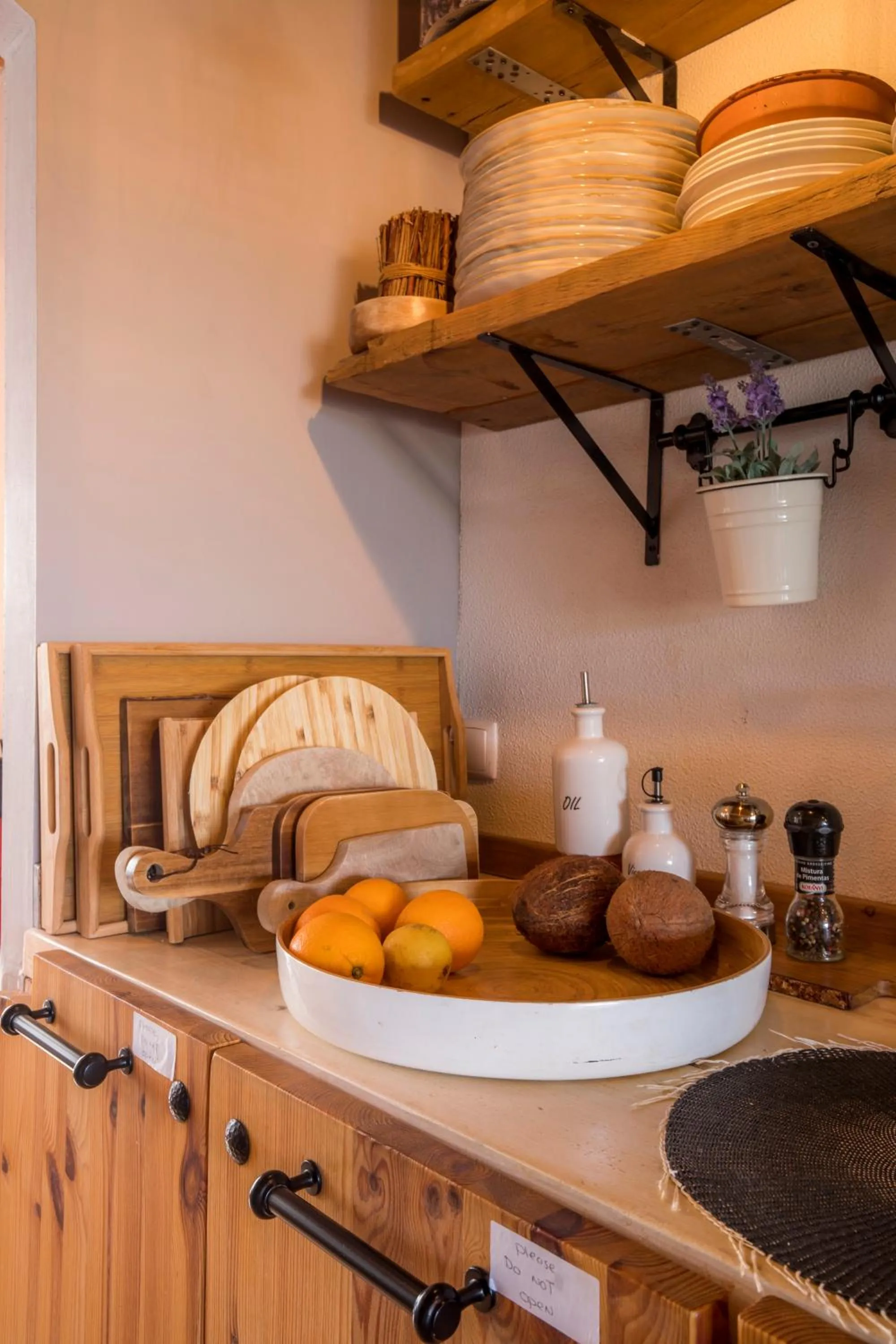 Communal kitchen in Herdade Quinta Natura Turismo Rural
