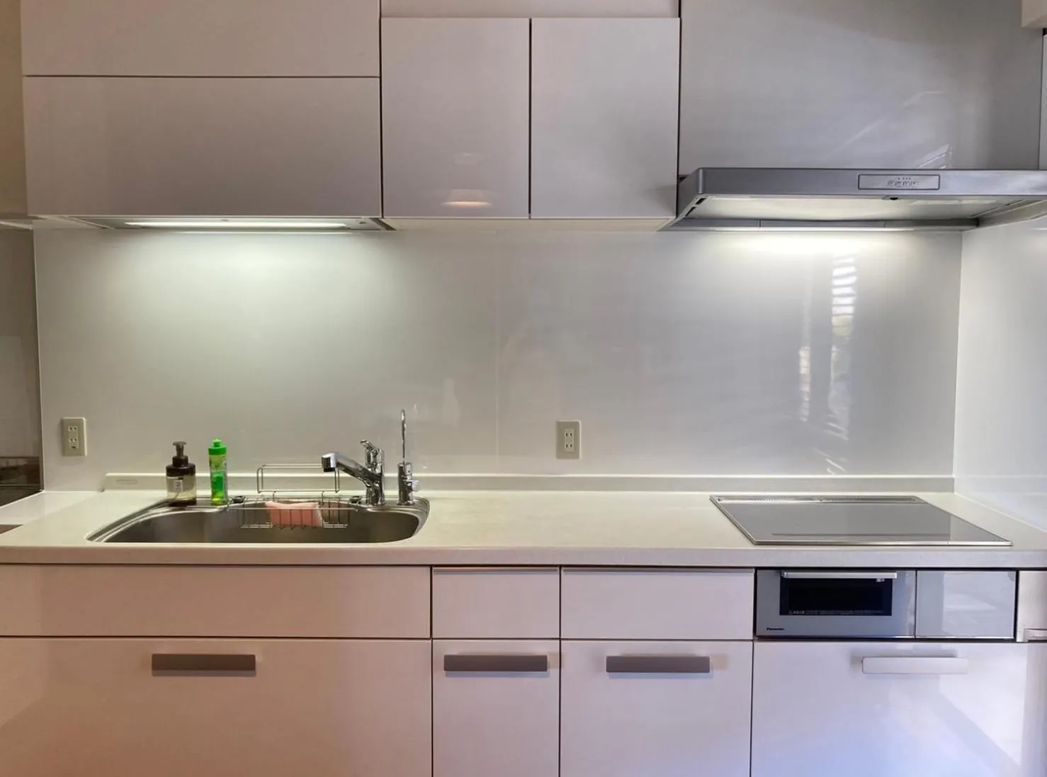 Kitchen or kitchenette in Seaside Villa SASAO