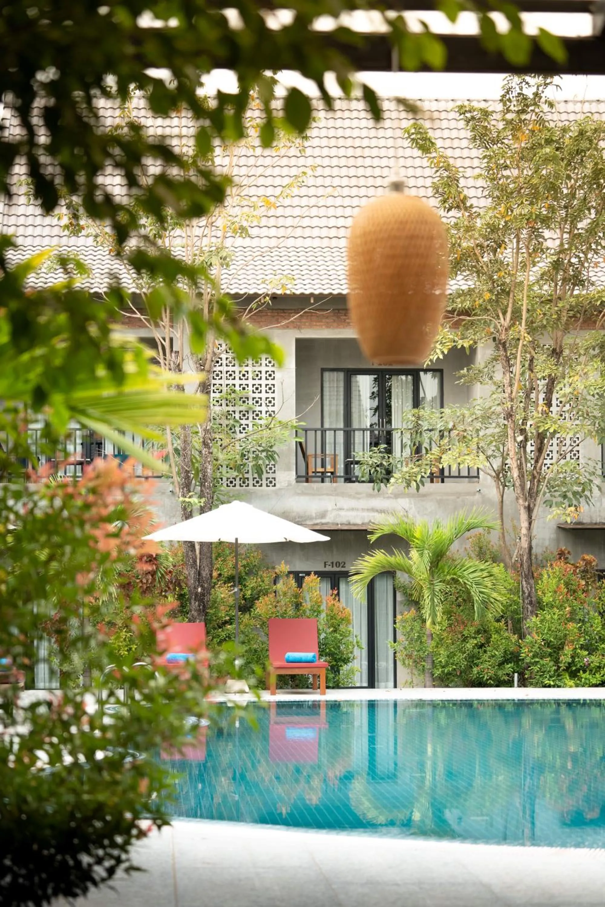 Swimming pool in Kampot Sweet Boutique