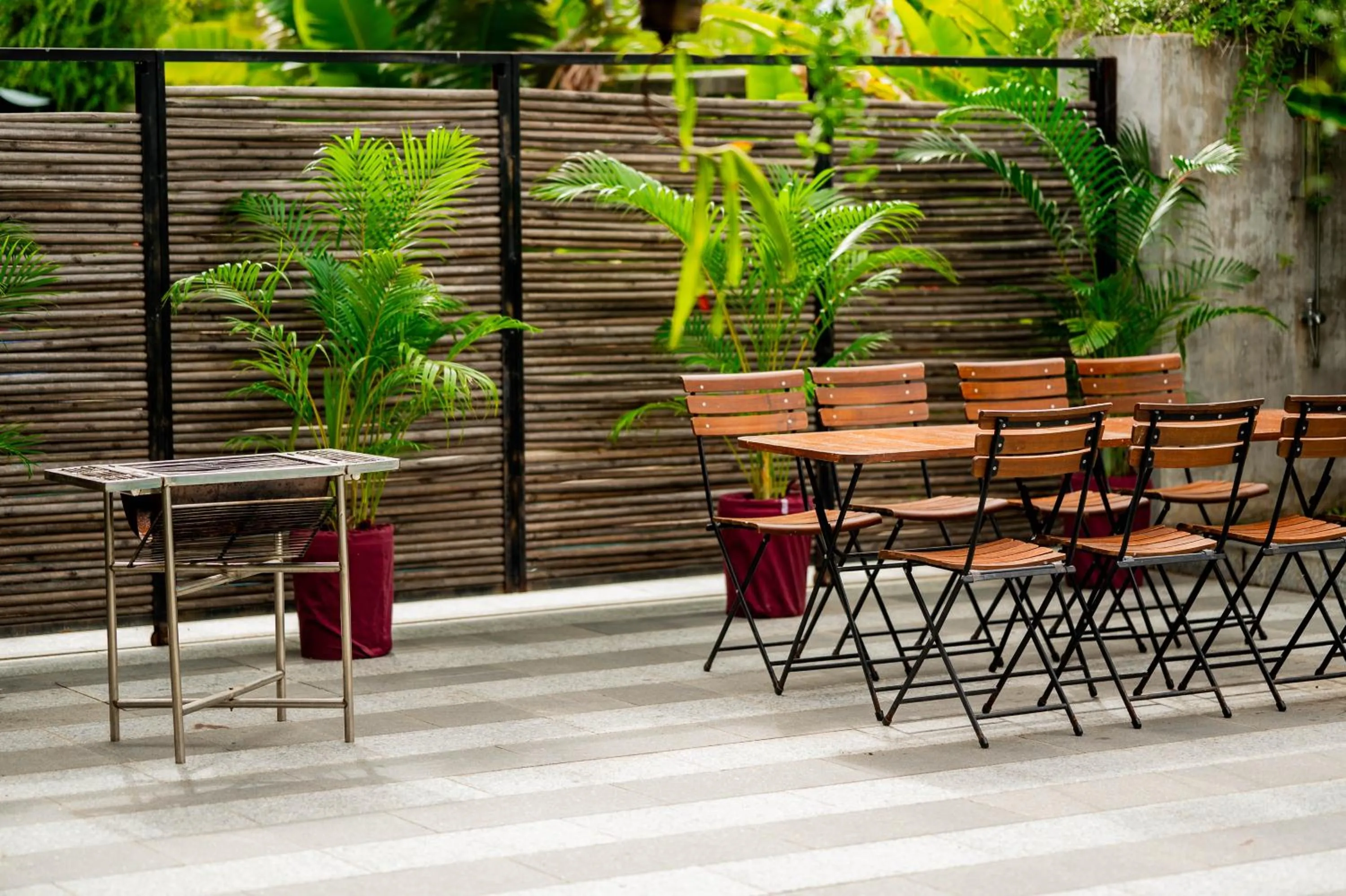 BBQ facilities in Kampot Sweet Boutique