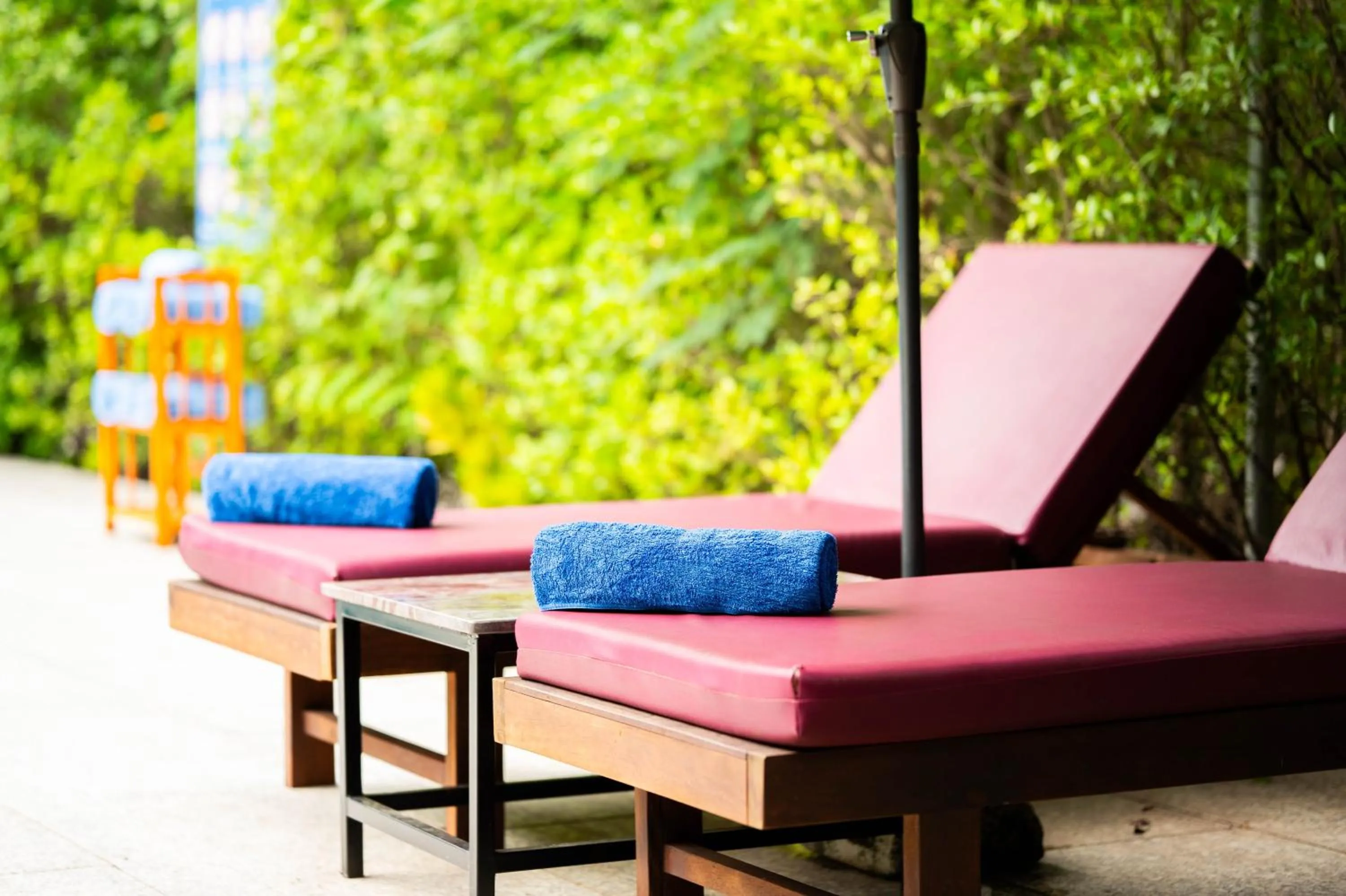 Seating area in Kampot Sweet Boutique