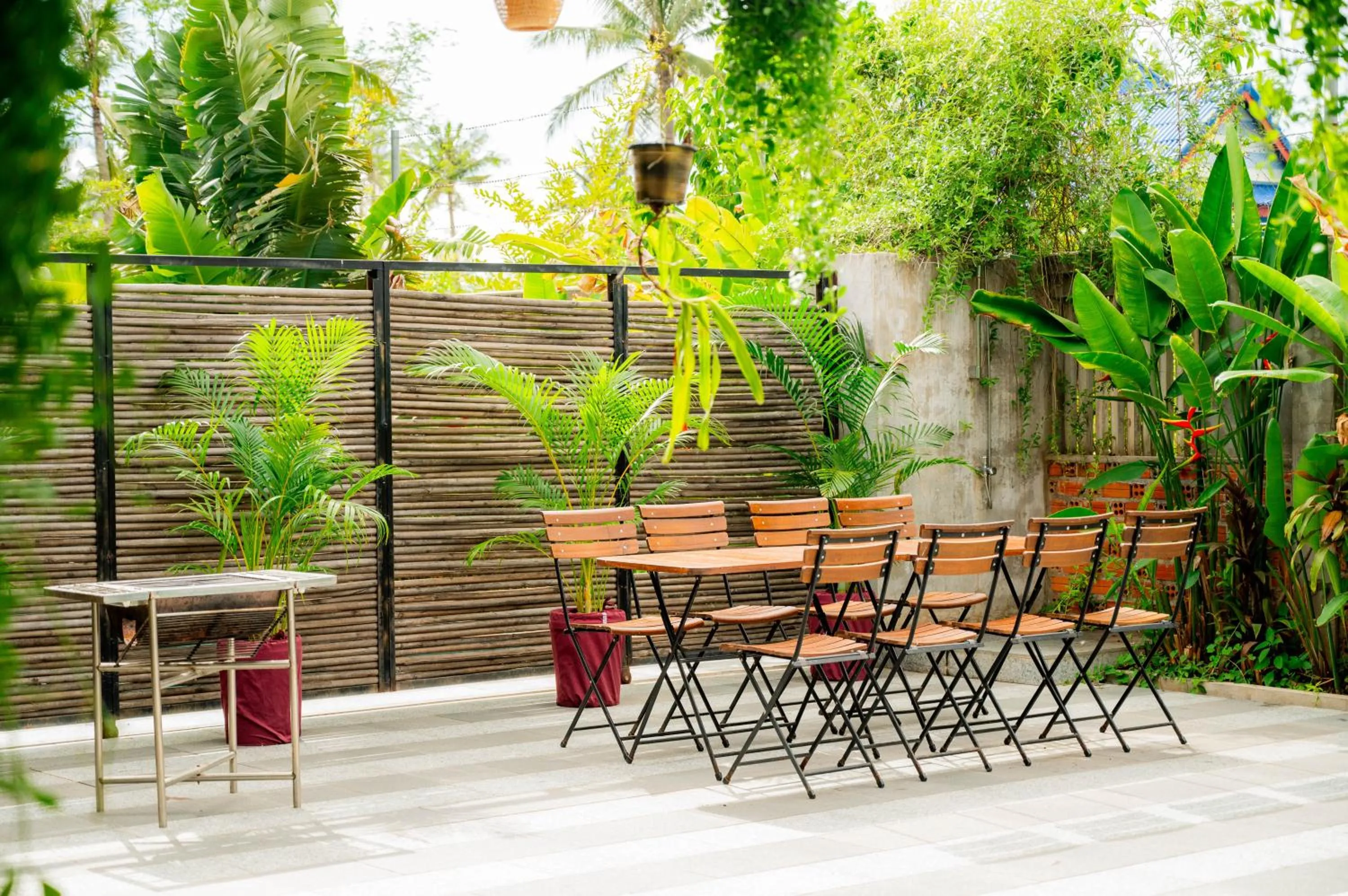 BBQ facilities in Kampot Sweet Boutique