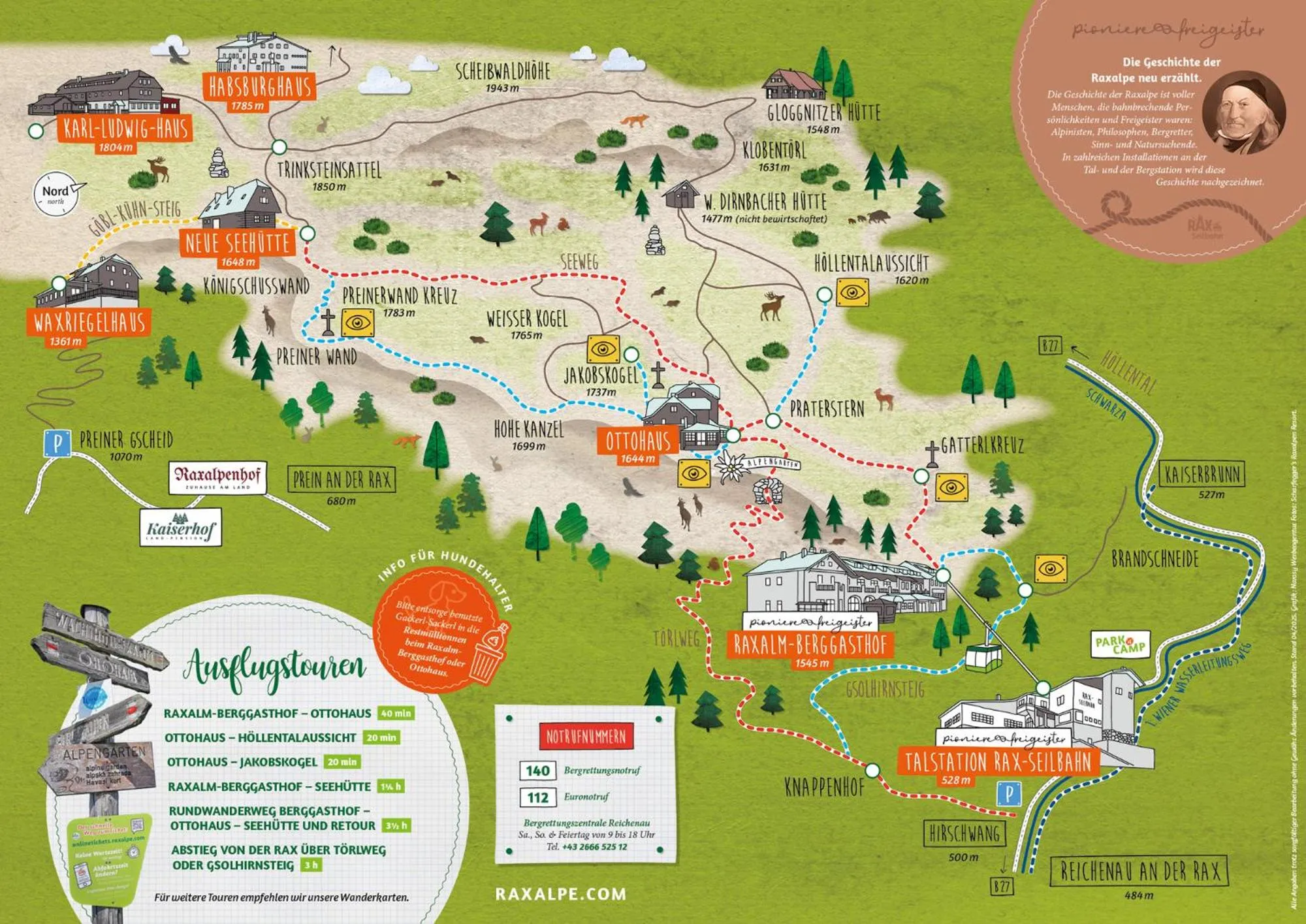 Hiking in Scharfegger's Raxalpenhof - Zuhause am Land