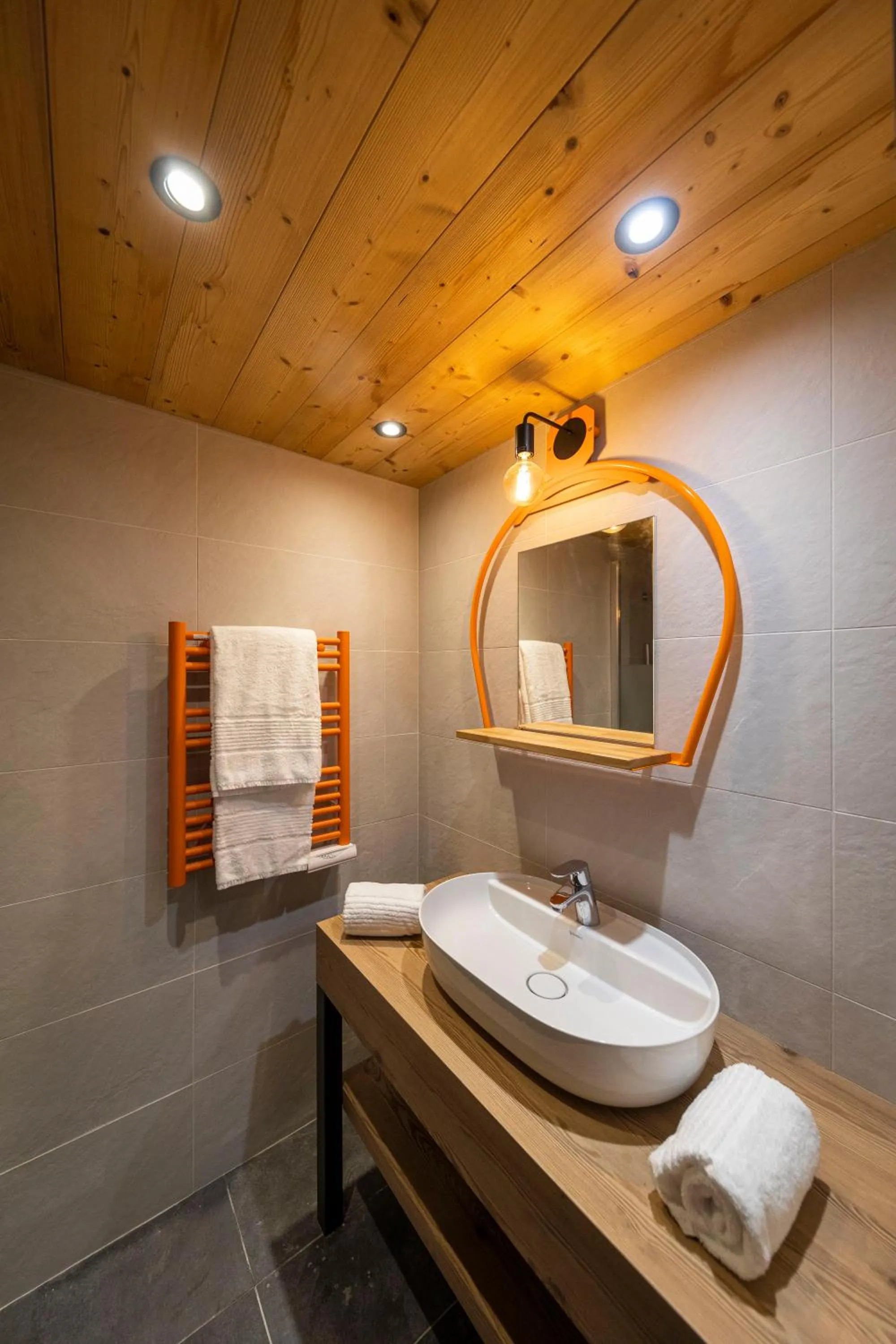 Bathroom in Hotel Base Camp Lodge - Les 2 Alpes