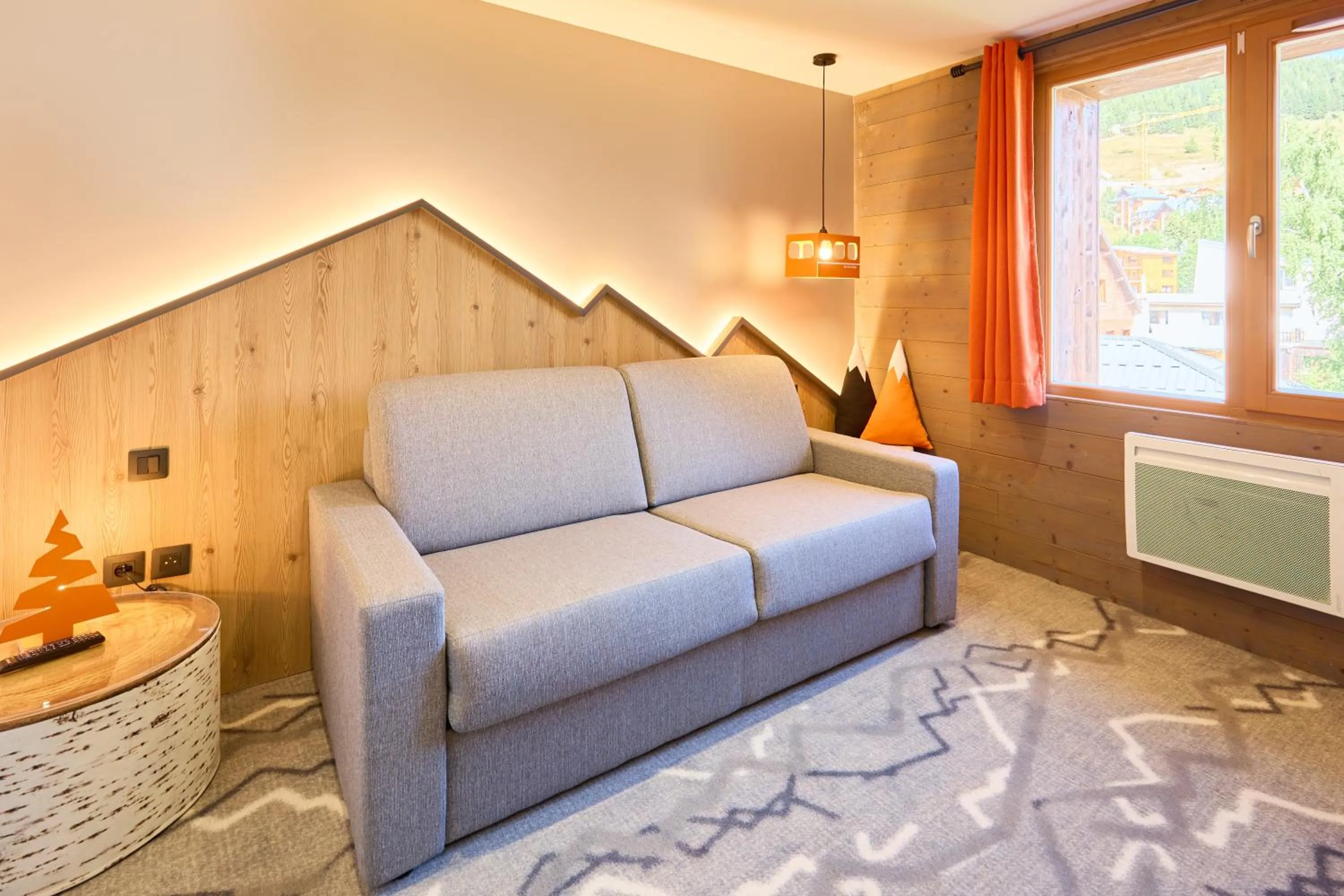 Seating area in Hotel Base Camp Lodge - Les 2 Alpes