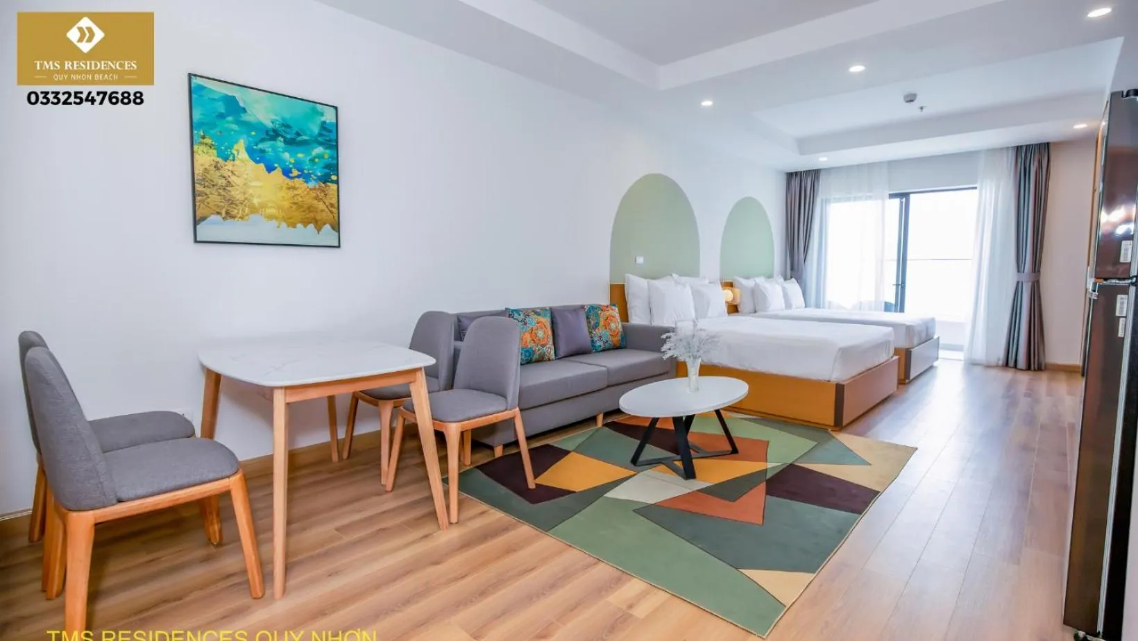 Bed in TMS Residences Quy Nhon - Official