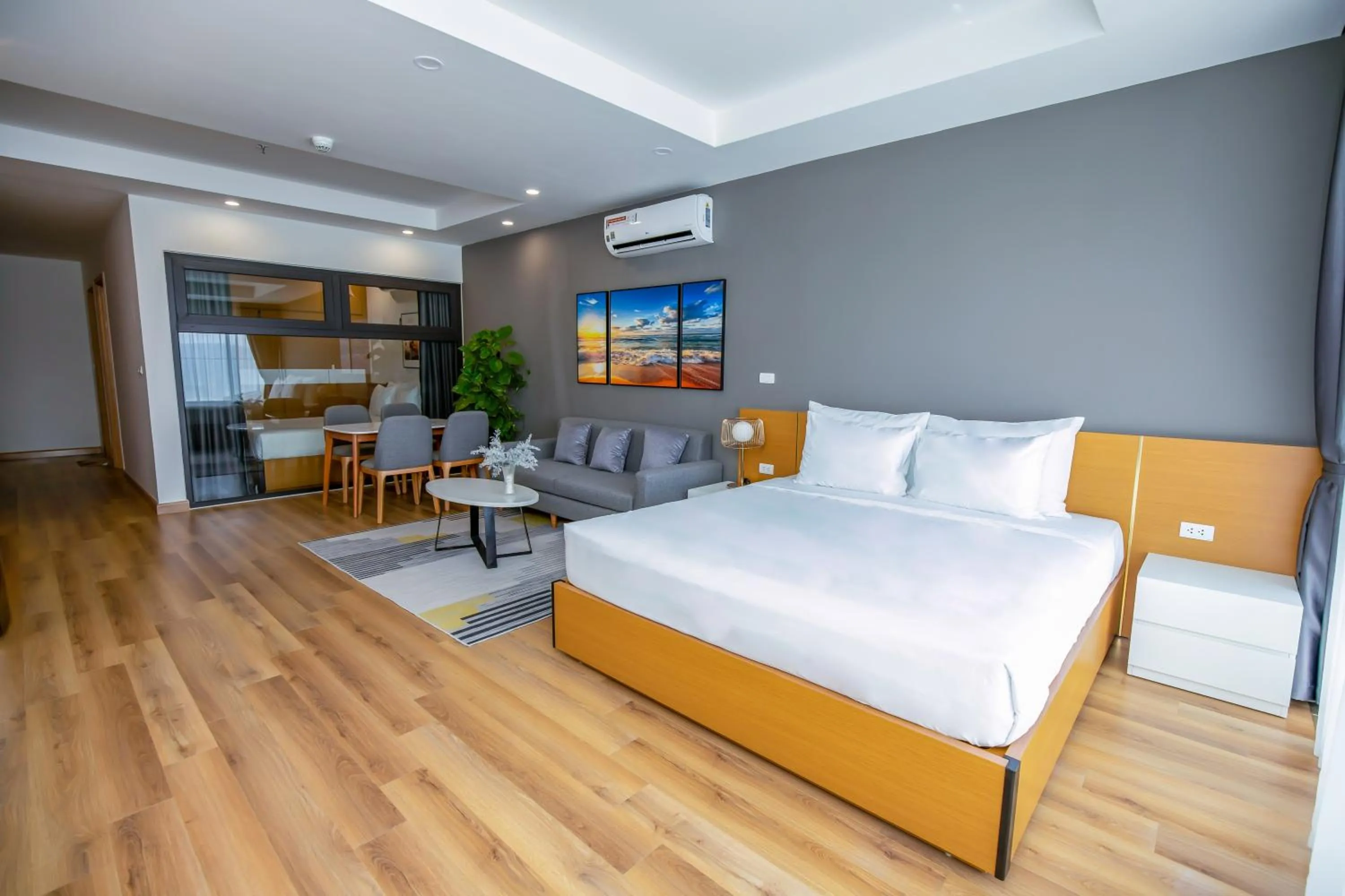 Photo of the whole room, Bed in TMS Residences Quy Nhon - Official