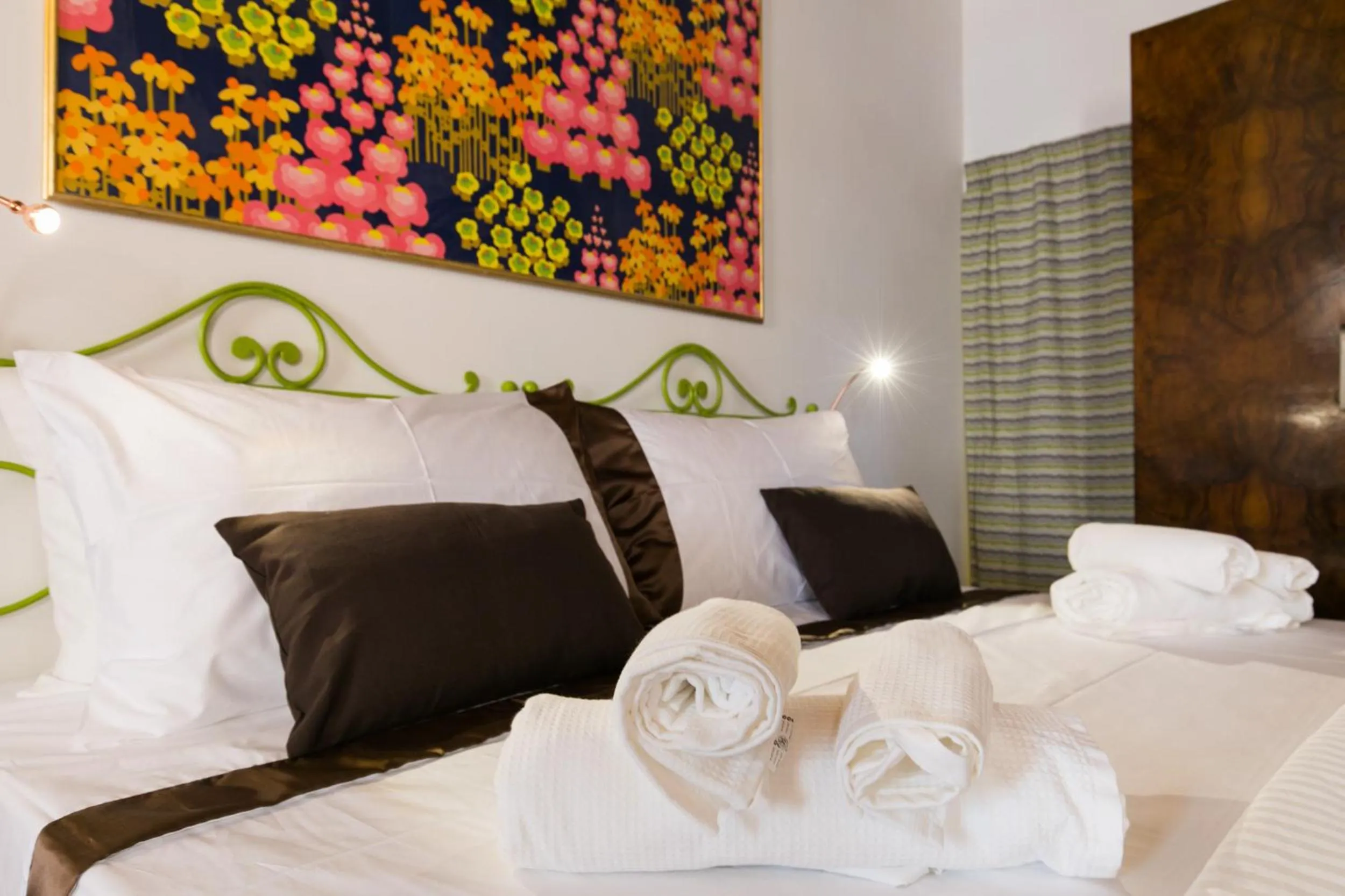 Bedroom, Bed in Navona Open Space Apartments