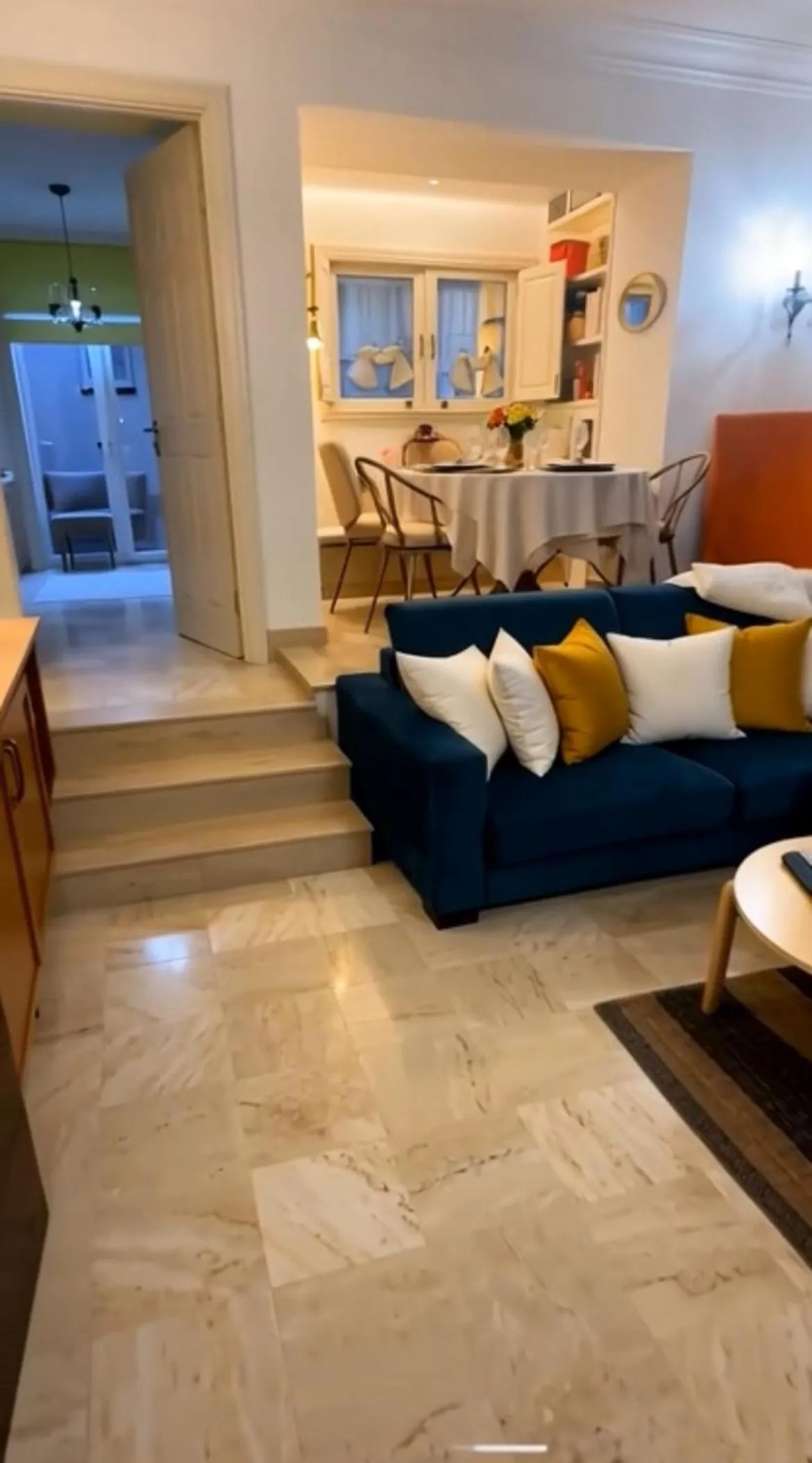 Living room in Navona Open Space Apartments