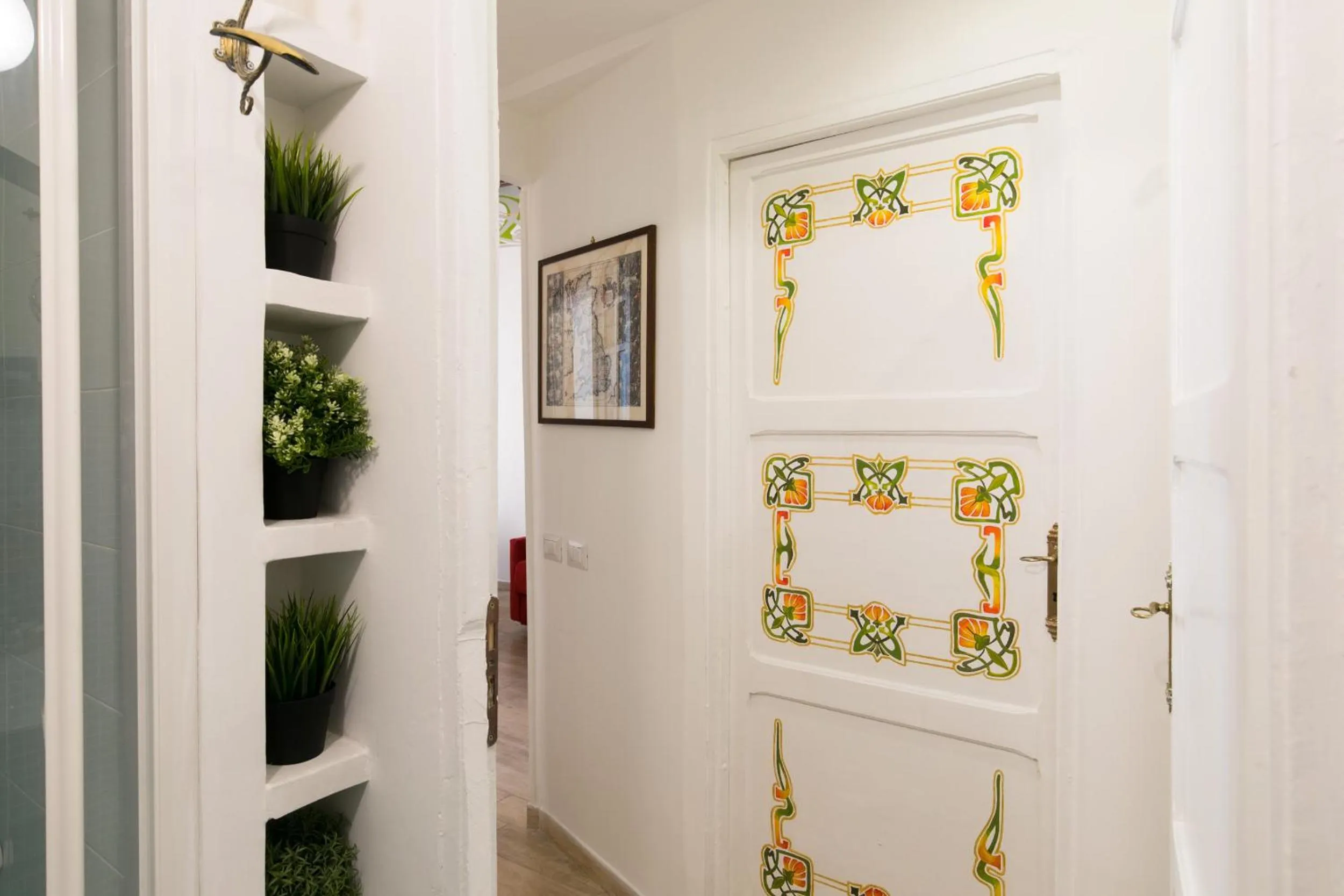 Bathroom in Navona Open Space Apartments