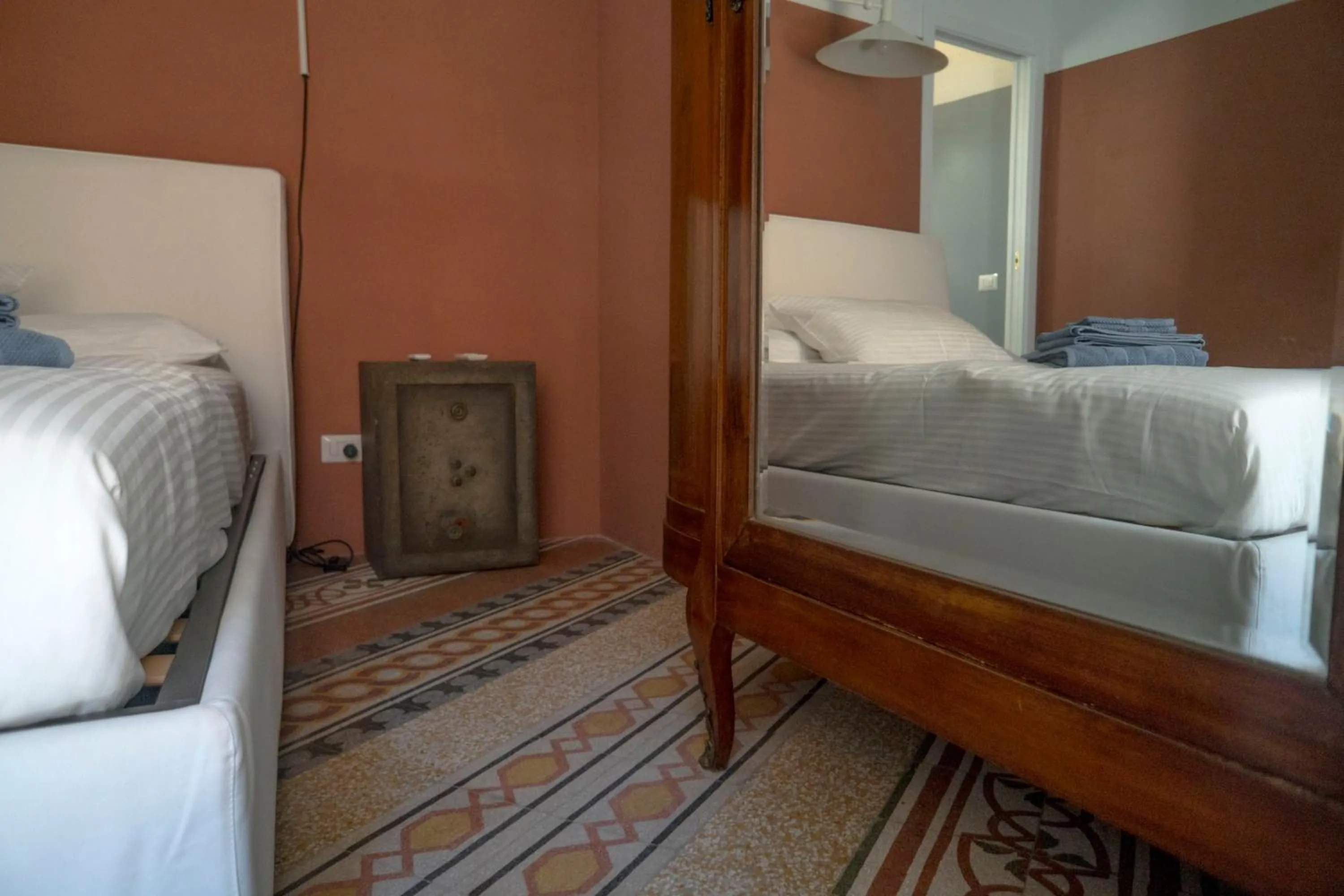 Bedroom, Bed in Navona Open Space Apartments