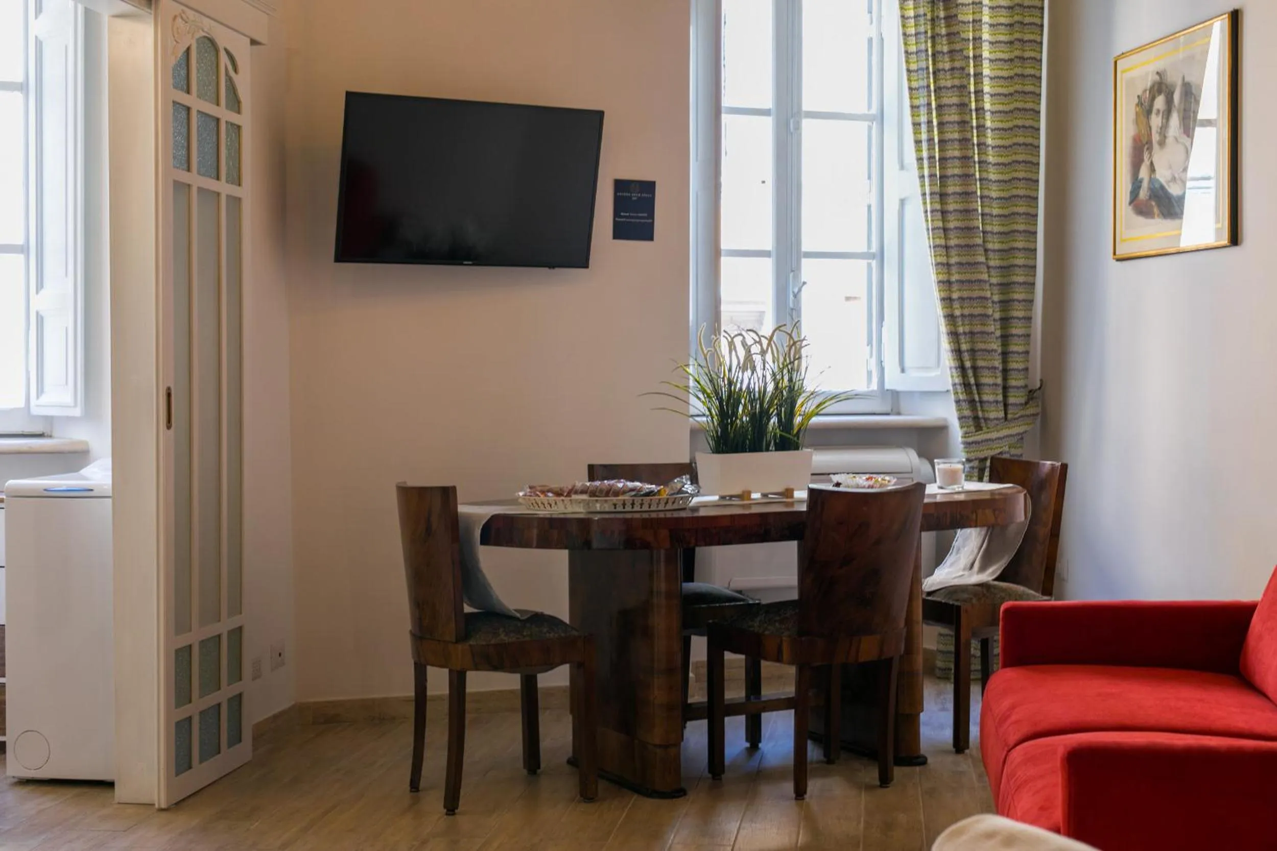 Living room in Navona Open Space Apartments