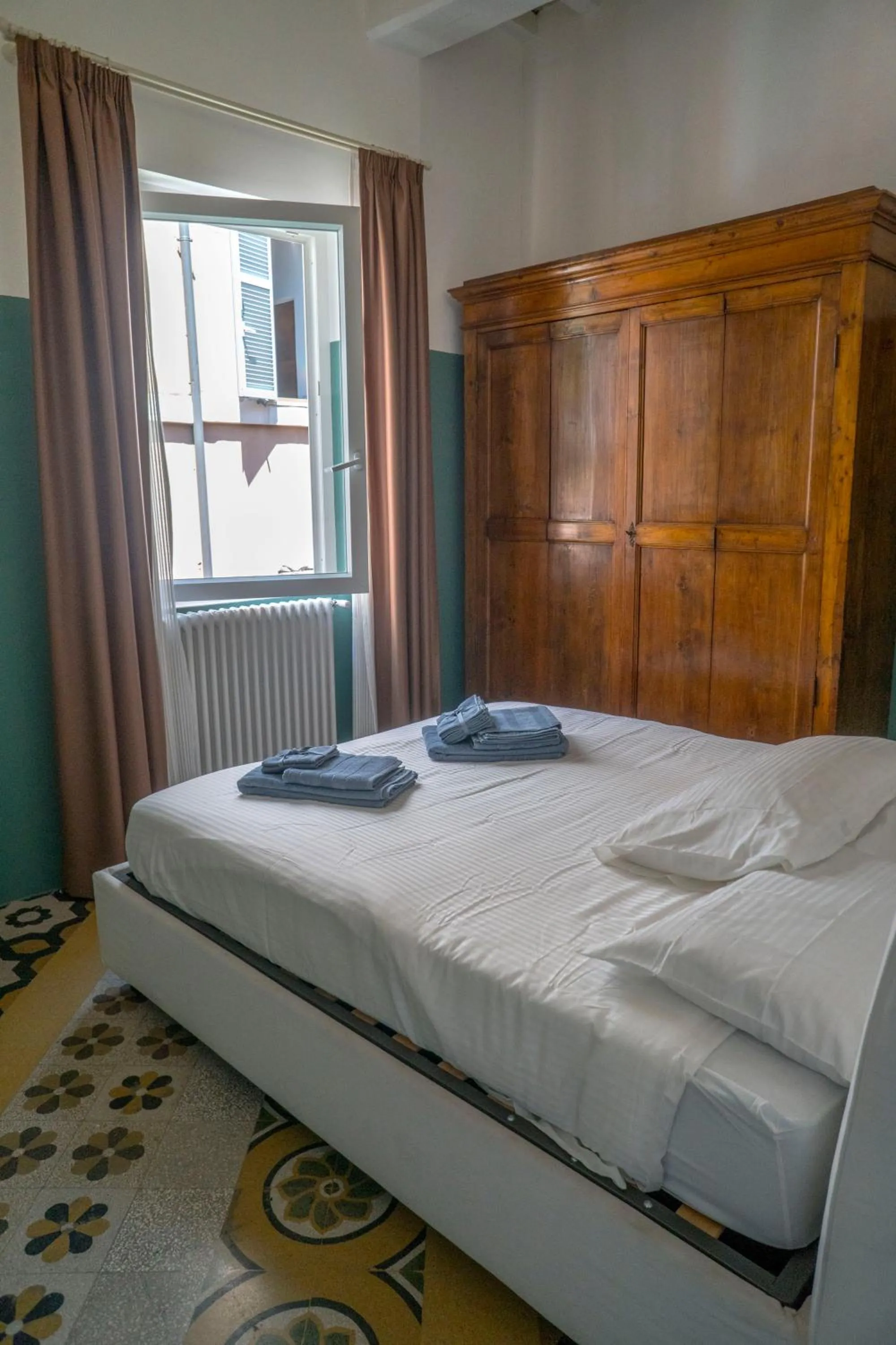 Bedroom, Bed in Navona Open Space Apartments