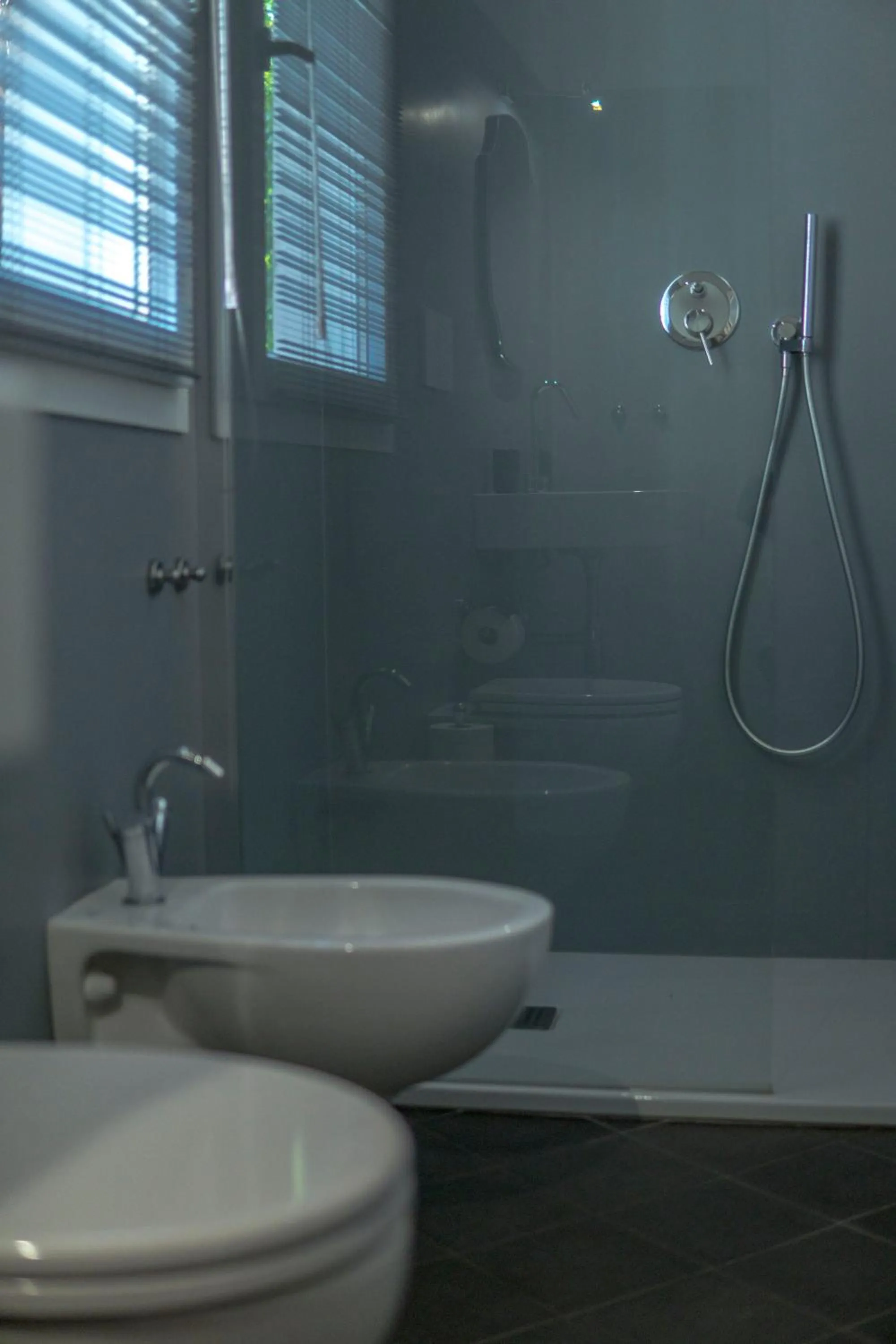 Bathroom in Navona Open Space Apartments