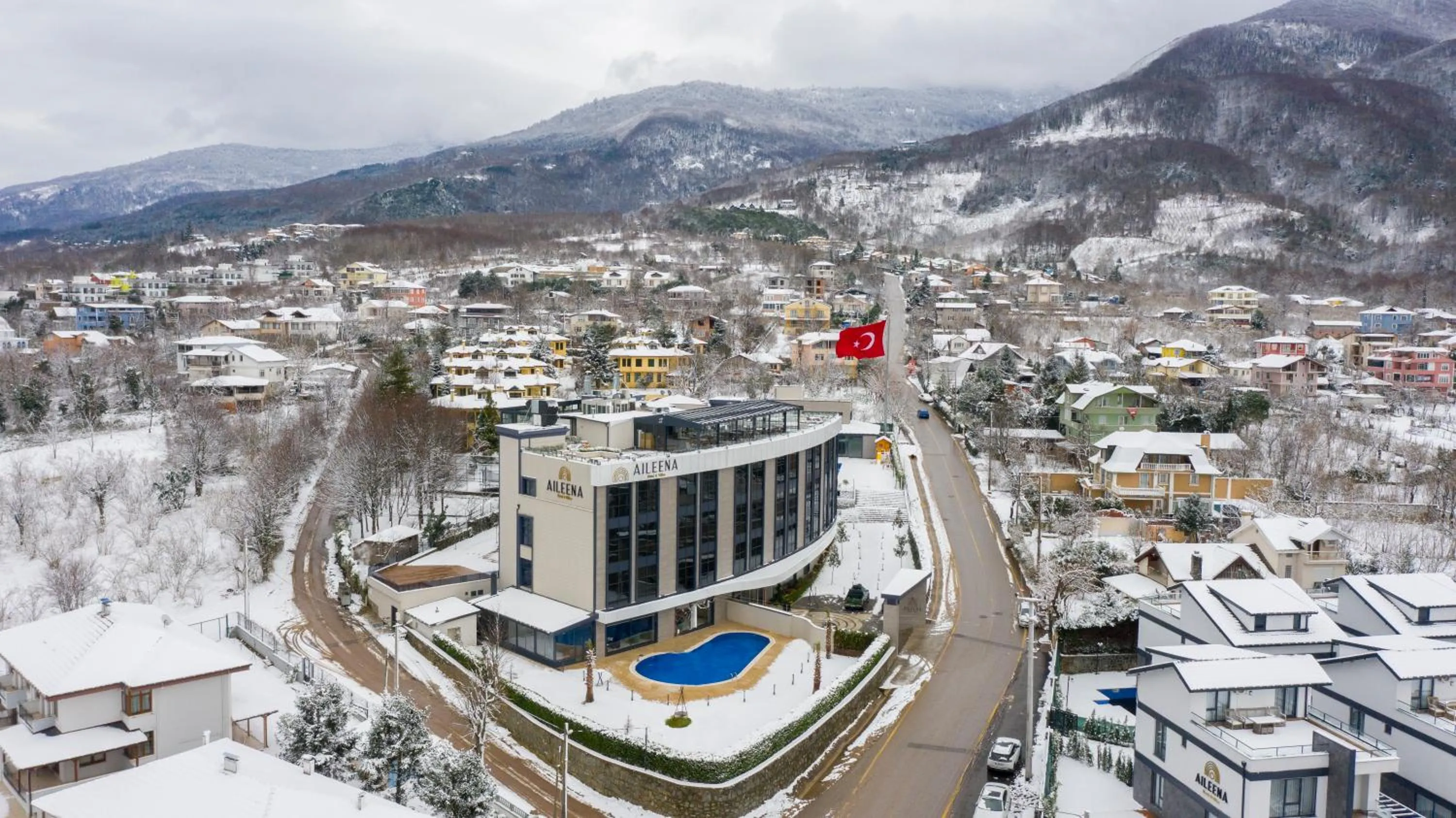 Property building in Aileena Hotel & Villas