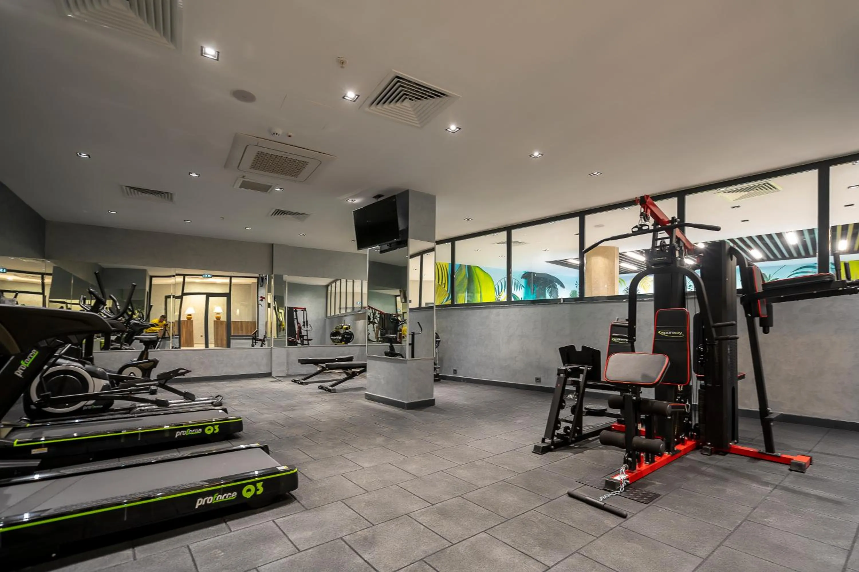 Fitness centre/facilities in Aileena Hotel & Villas