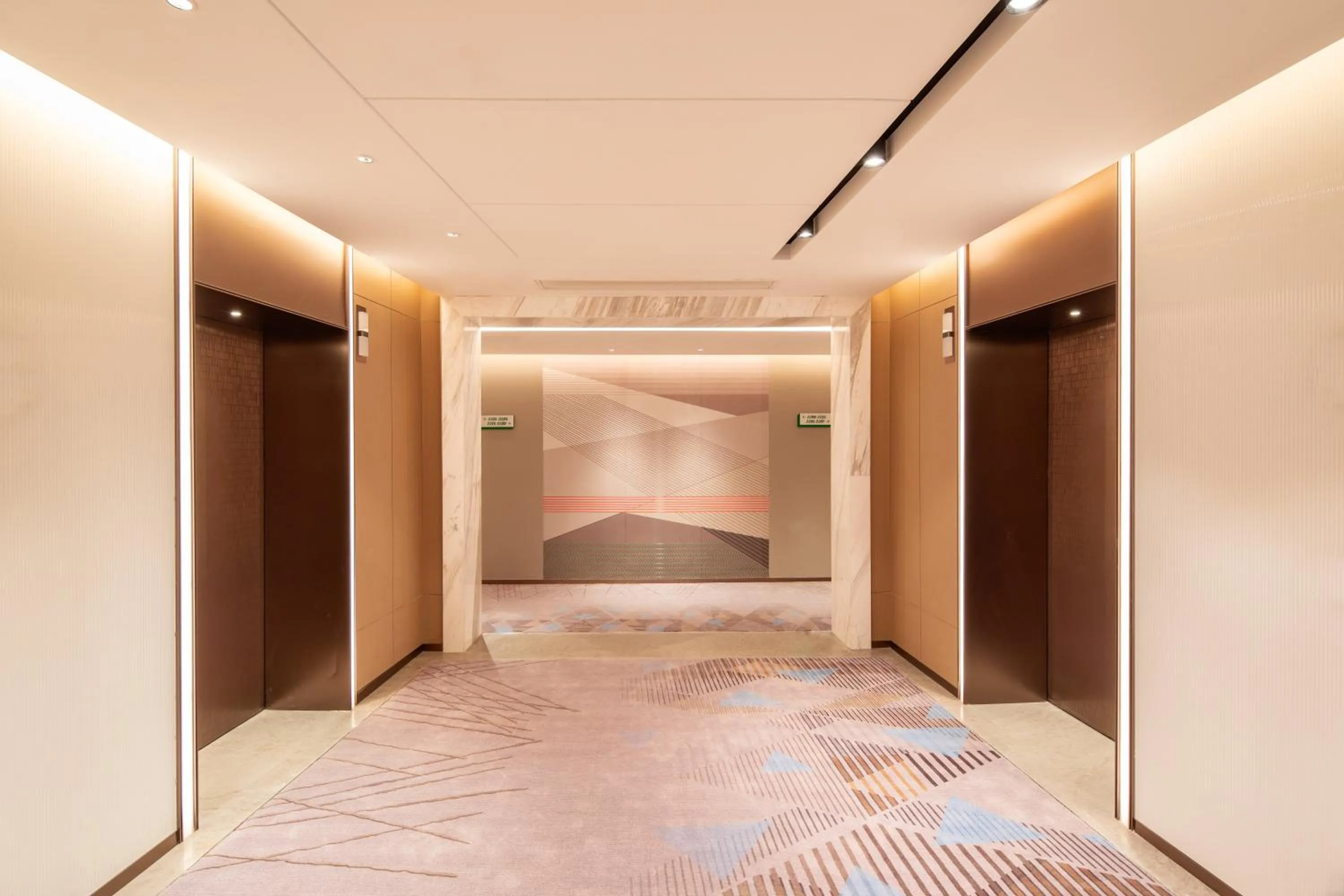 Decorative detail in Holiday Inn Shanghai Nanjing Road by IHG