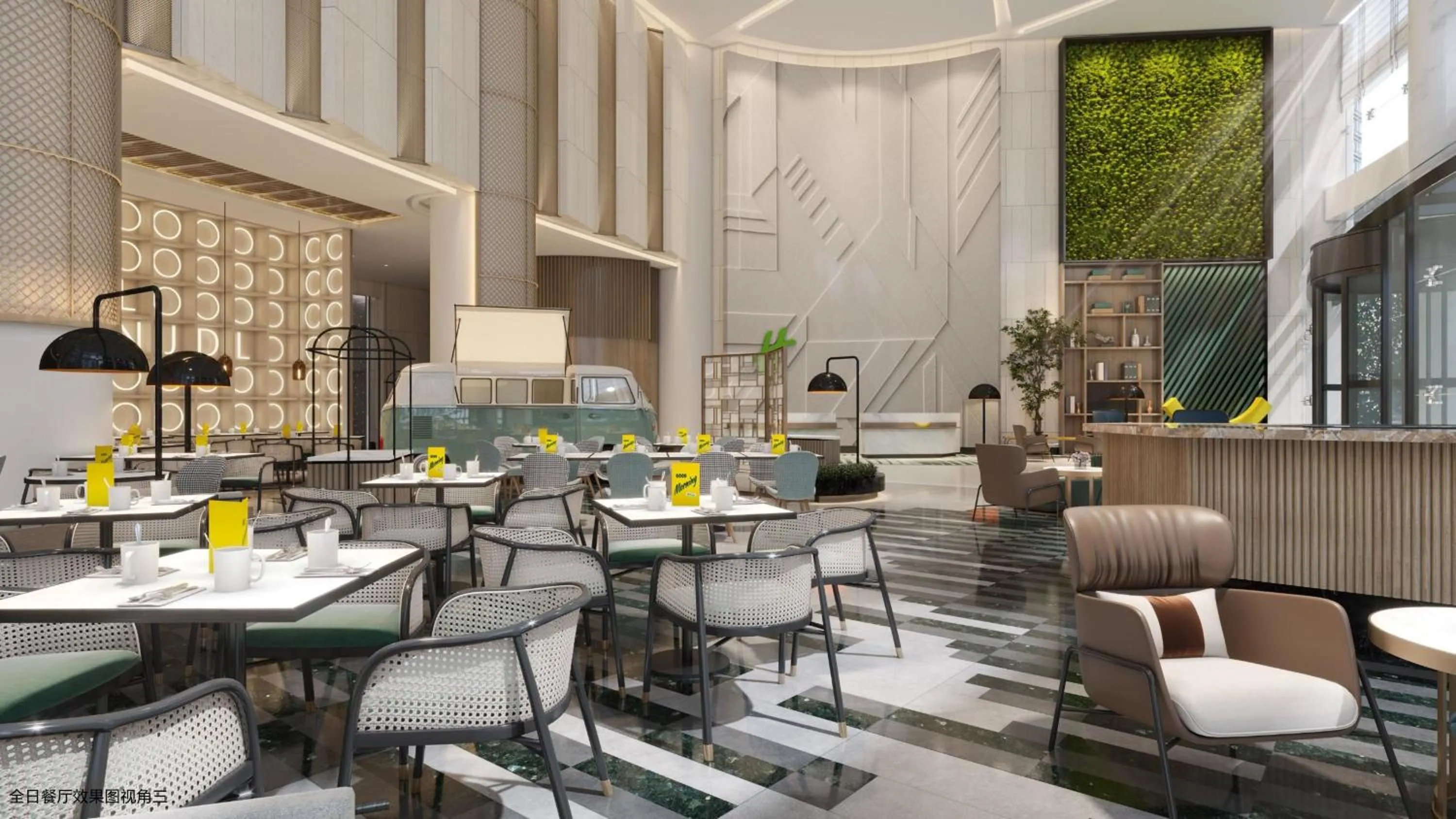 Restaurant/places to eat in Holiday Inn Shanghai Nanjing Road by IHG