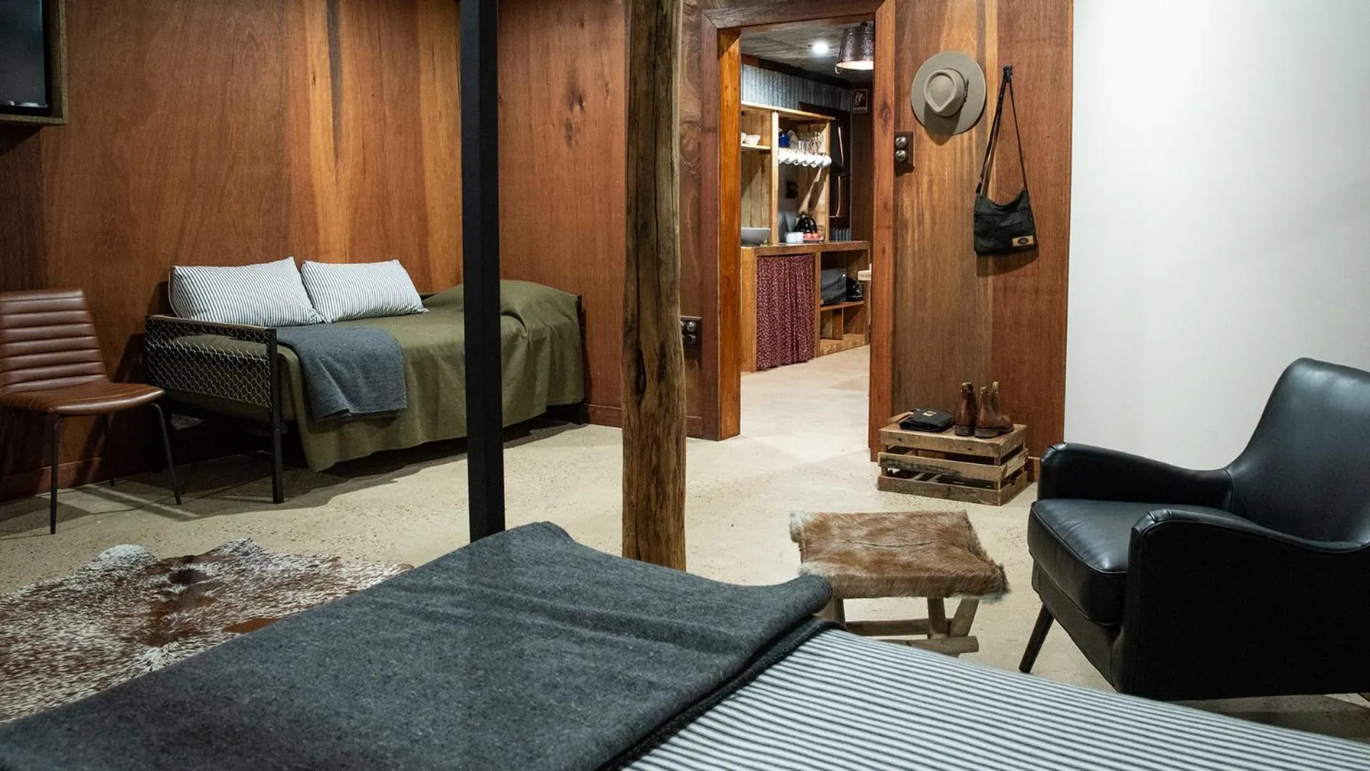 Bedroom in The Staging Post