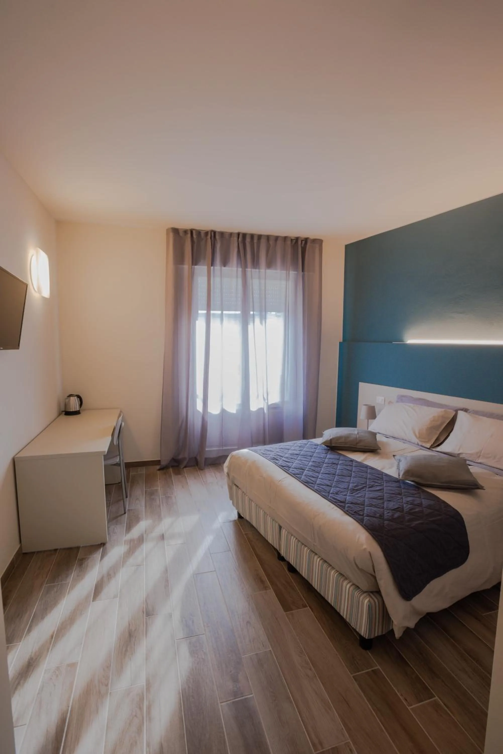 View (from property/room), Bed in Hotel Cavallo Bianco