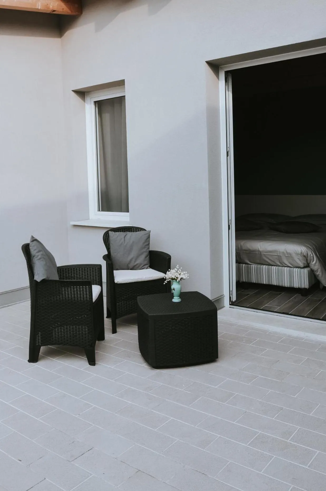 Balcony/Terrace in Hotel Cavallo Bianco