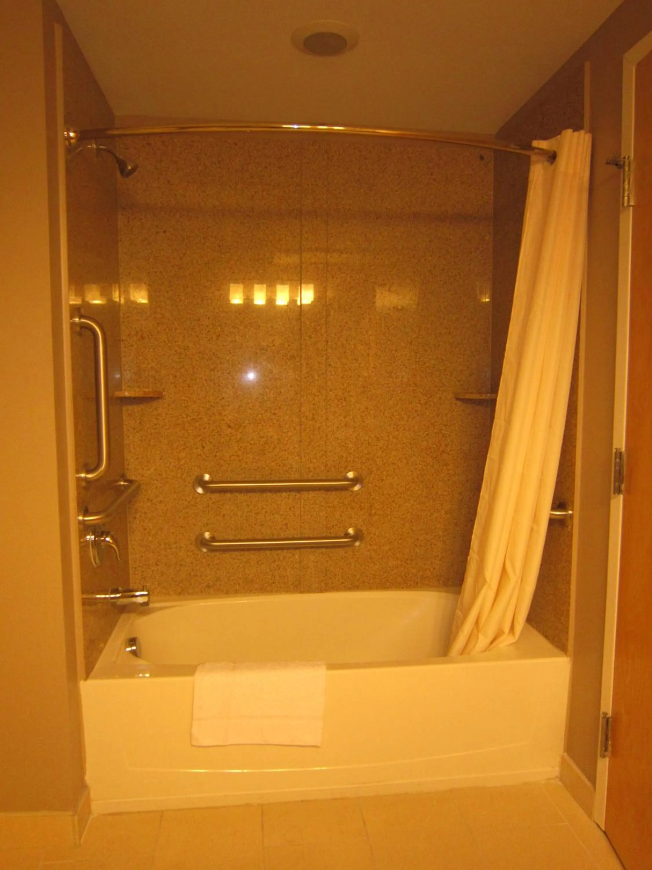 Shower in Red Carpet Inn and Suites Monmouth Junction