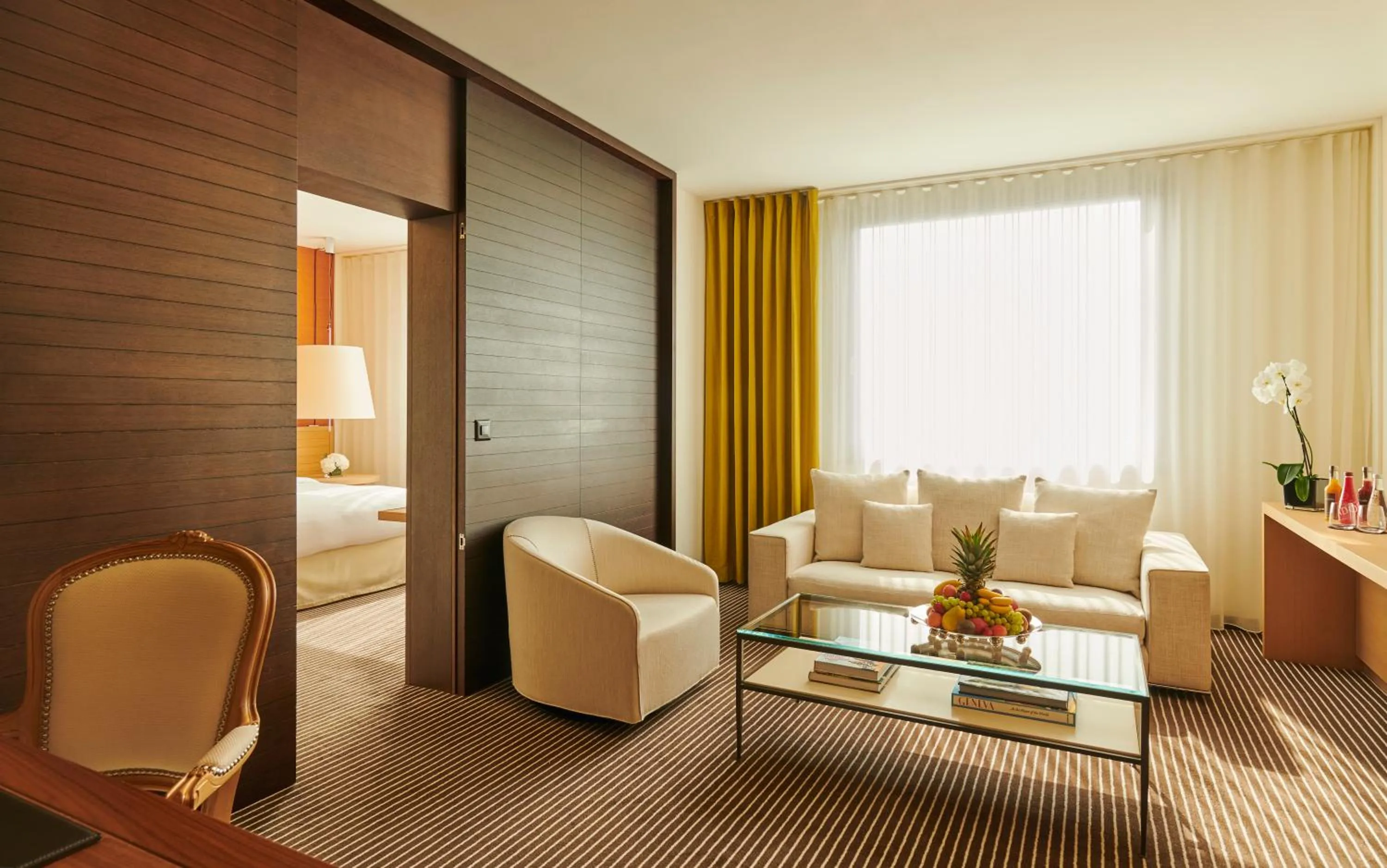 Bedroom, Bed in InterContinental Genève by IHG