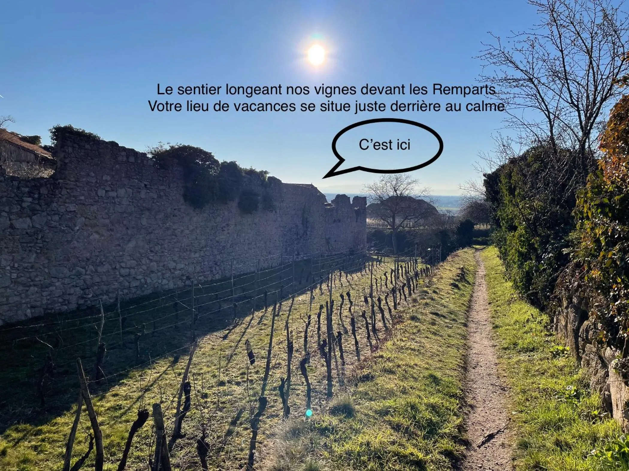 Property building in Le Refuge du Rempart