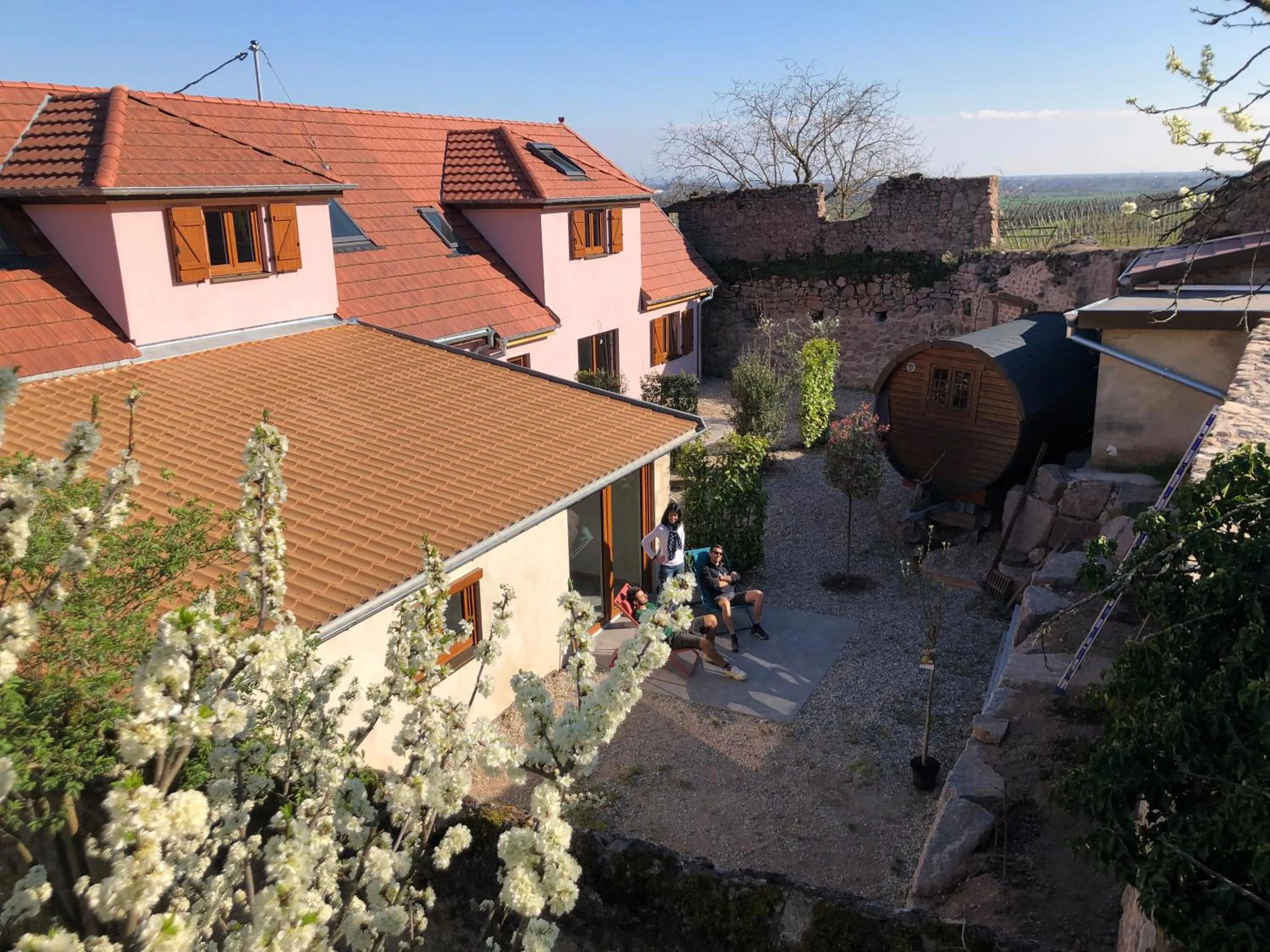 Garden in Le Refuge du Rempart