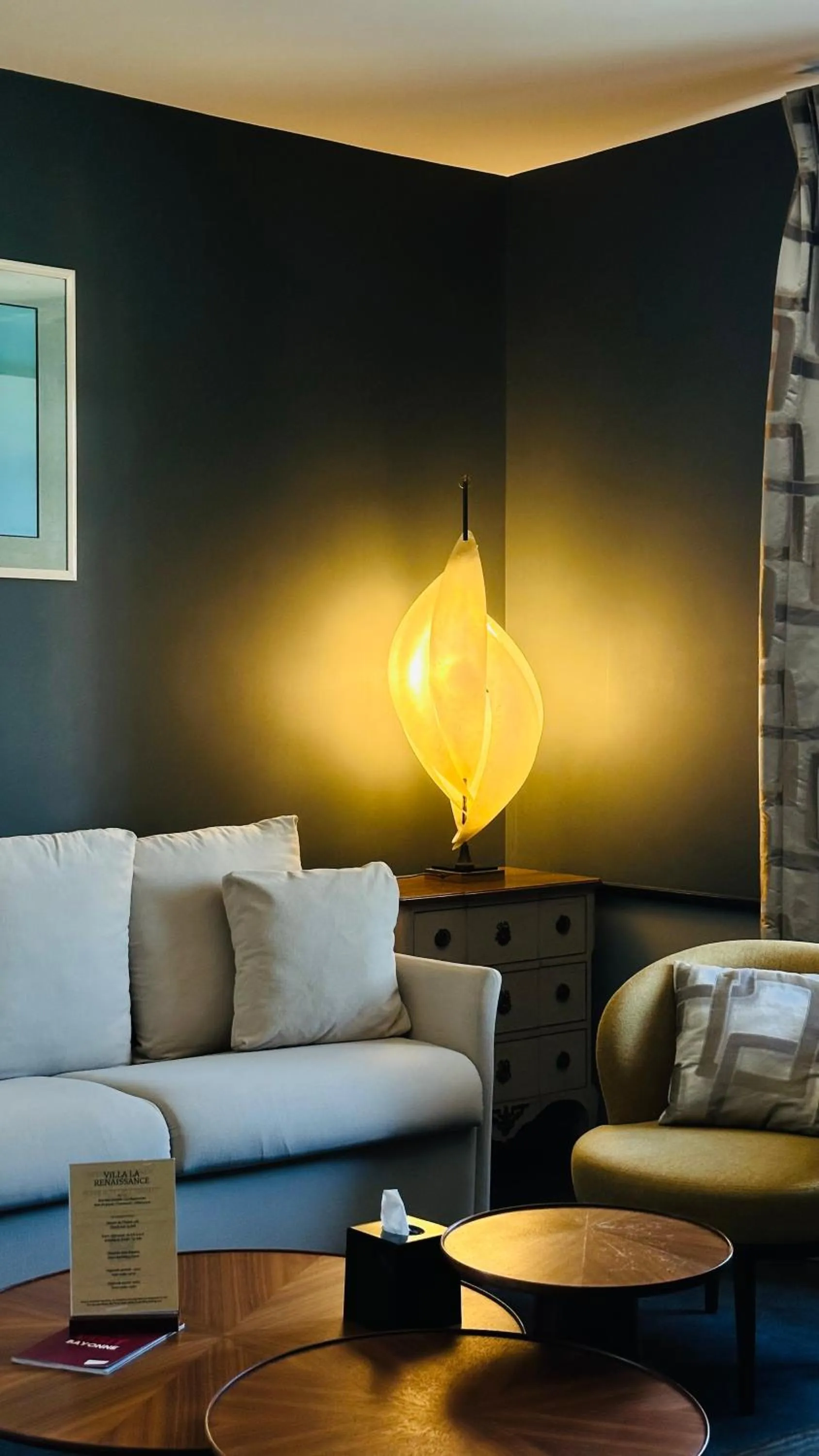 Living room in Hôtel Villa la Renaissance