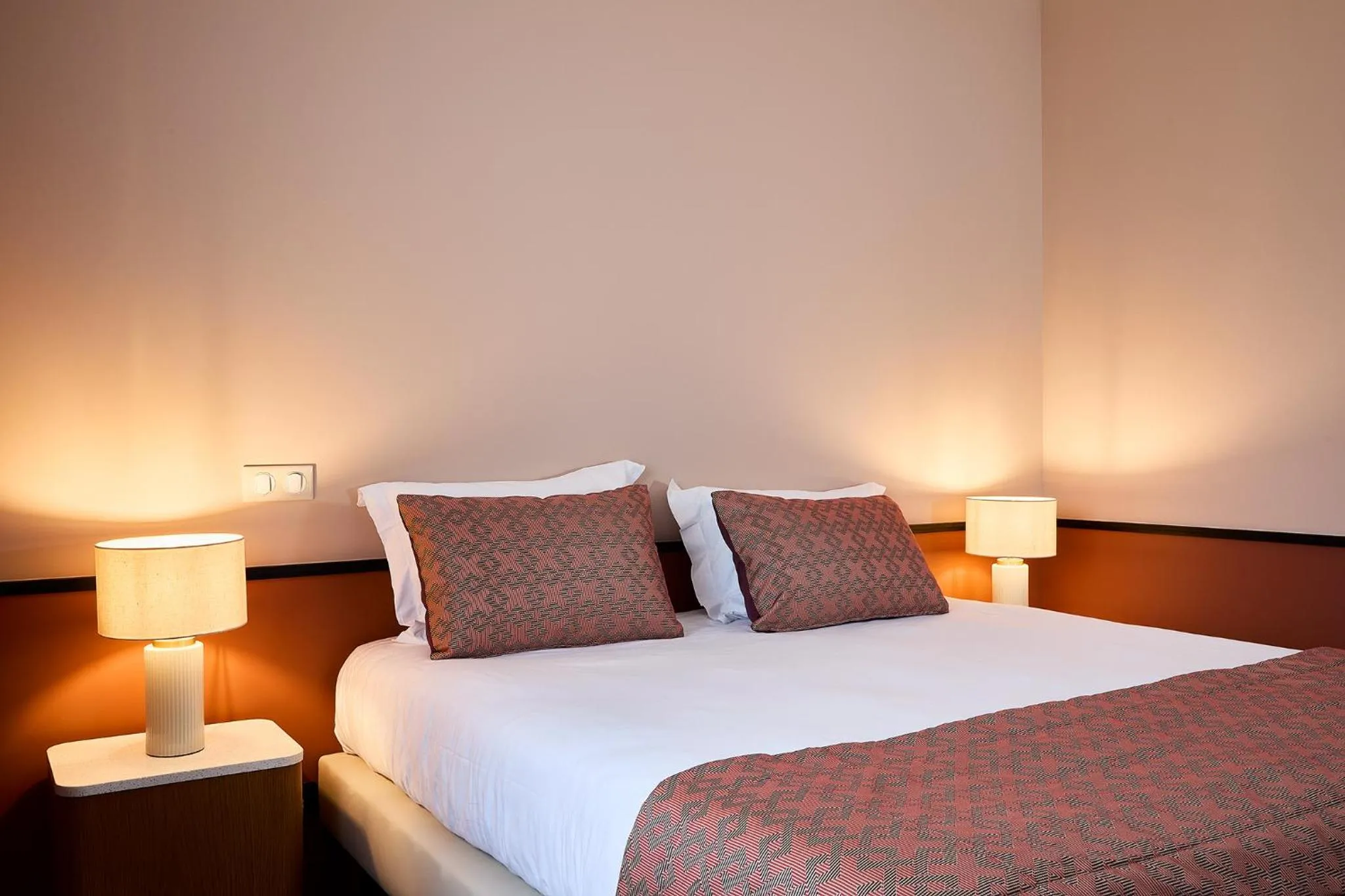 Bedroom, Bed in Hôtel Villa la Renaissance