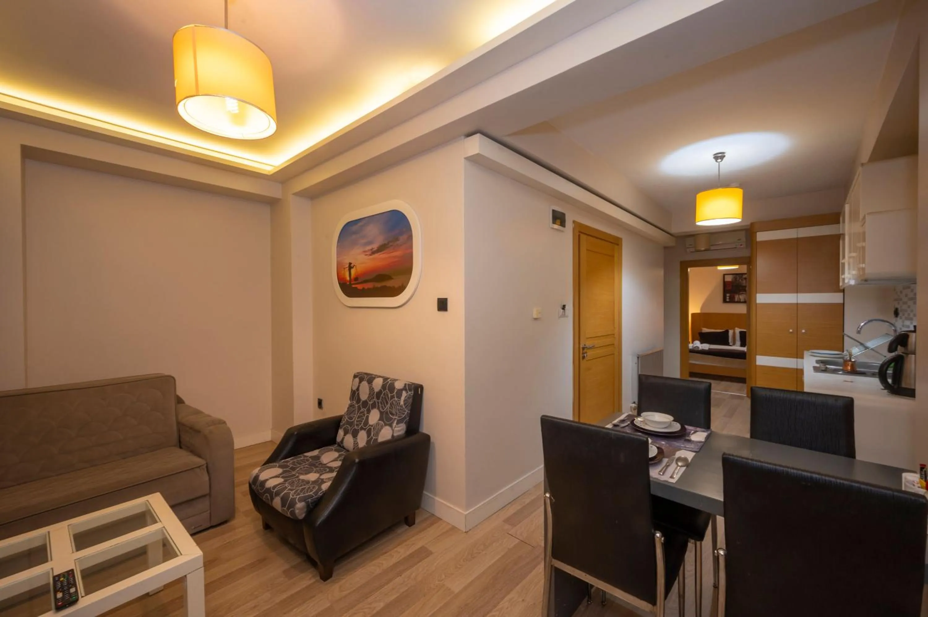 Living room in T-Loft Residence