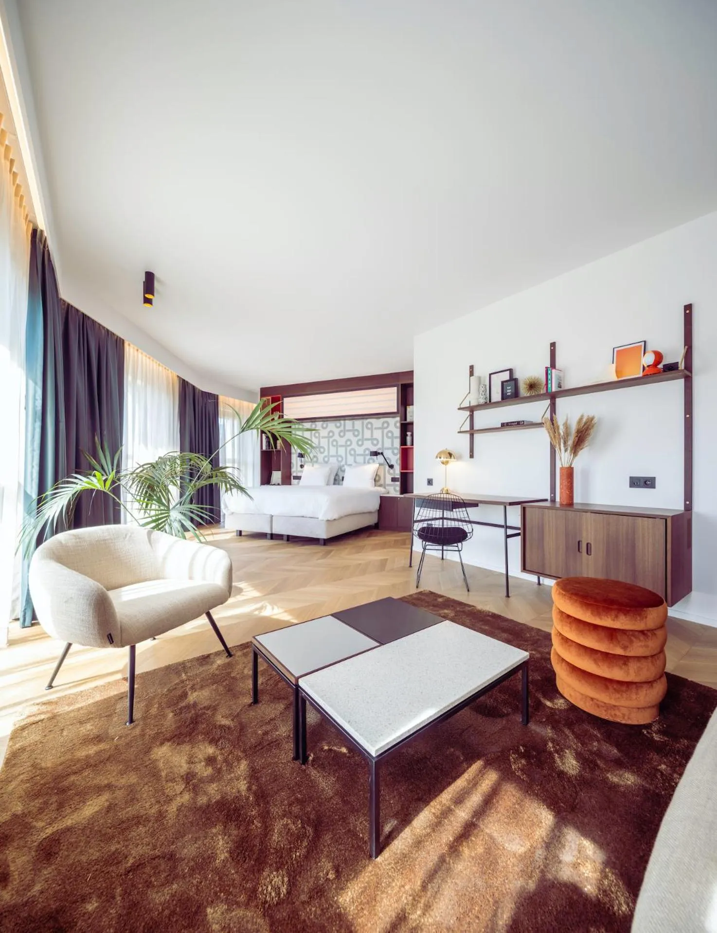 Bed in Yalo Urban Boutique Hotel Gent