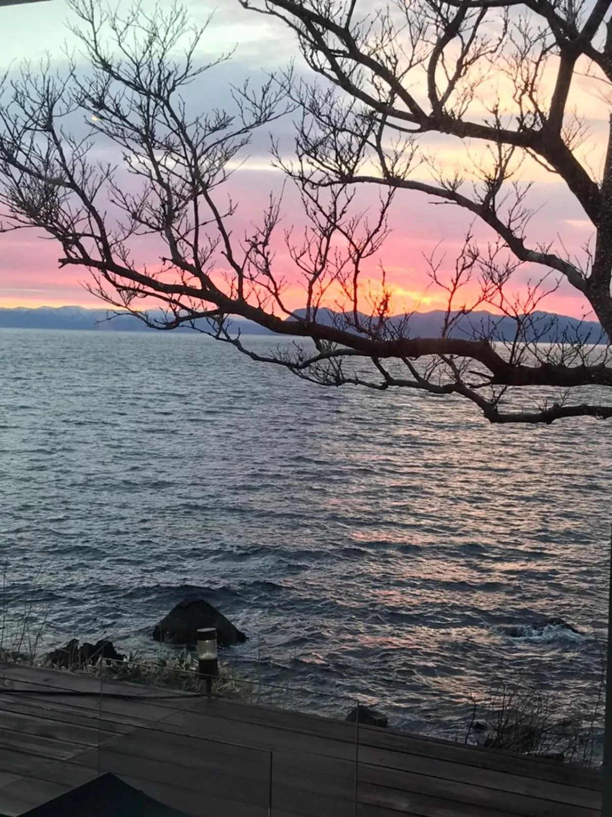 Natural landscape in Sea Side House Toya