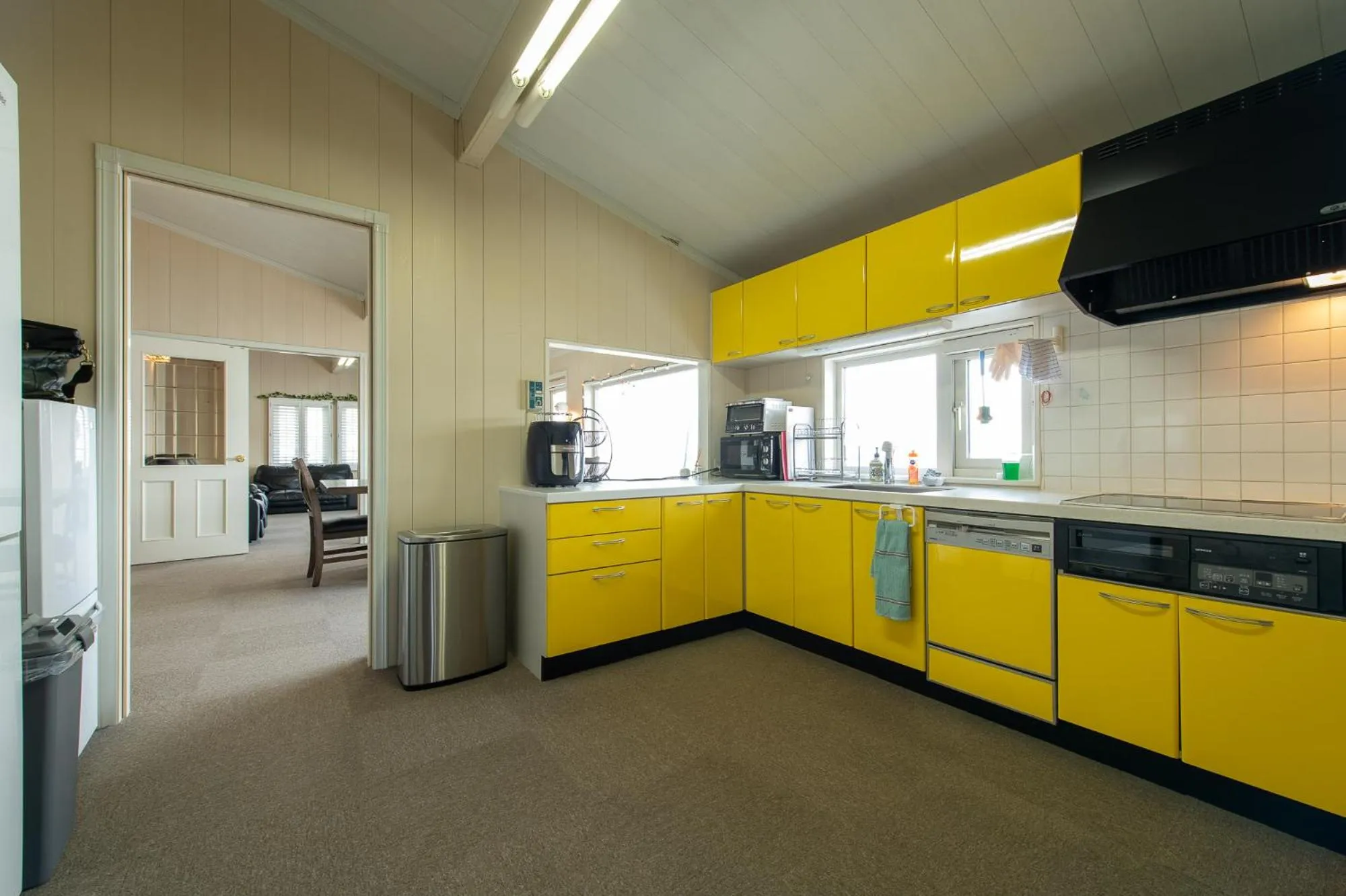 Kitchen or kitchenette in Sea Side House Toya