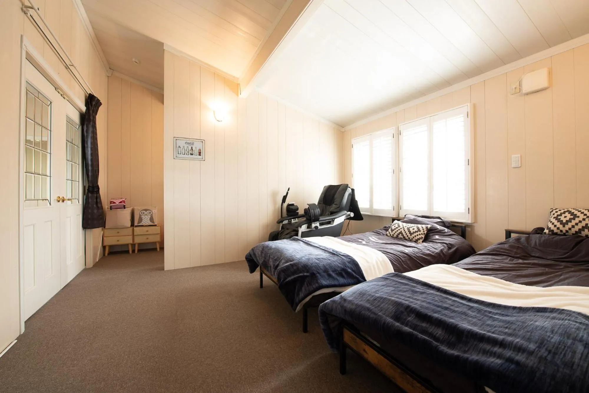 Bedroom, Bed in Sea Side House Toya